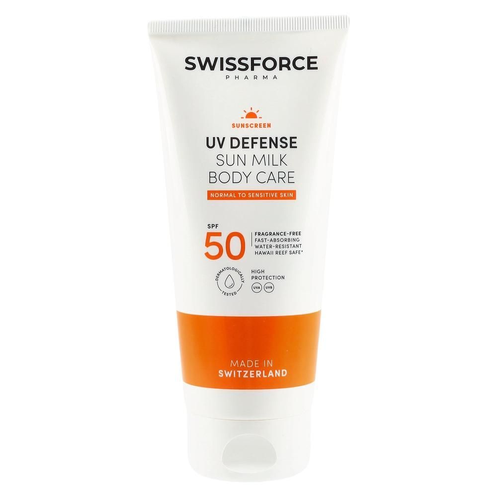 Swissforce Sonnenmil Lsf50 PA veg parfumfr 200 ml Milch