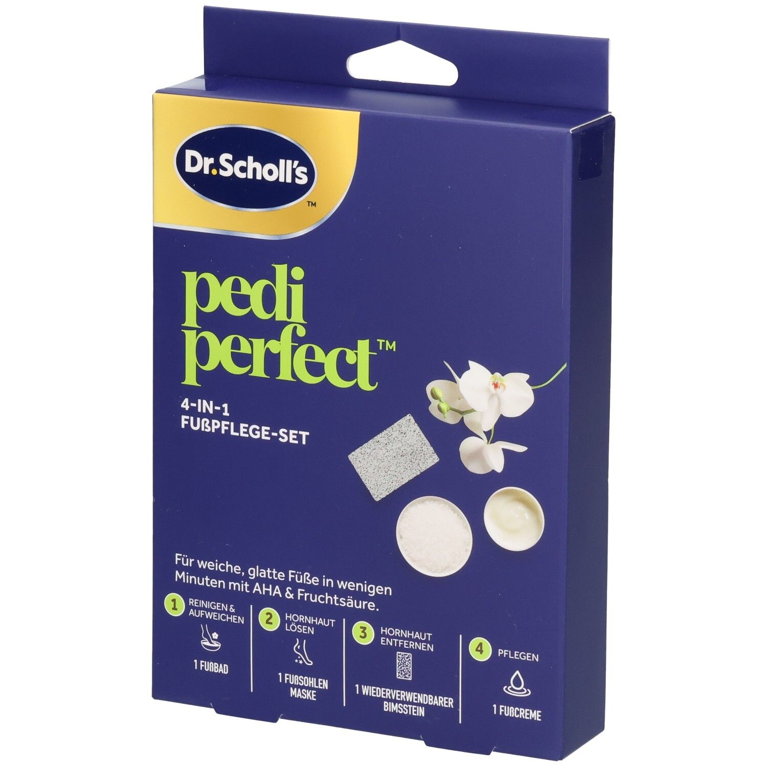 Dr. Scholl's Pedi Perfect 4-in-1-Fußpflege-Set