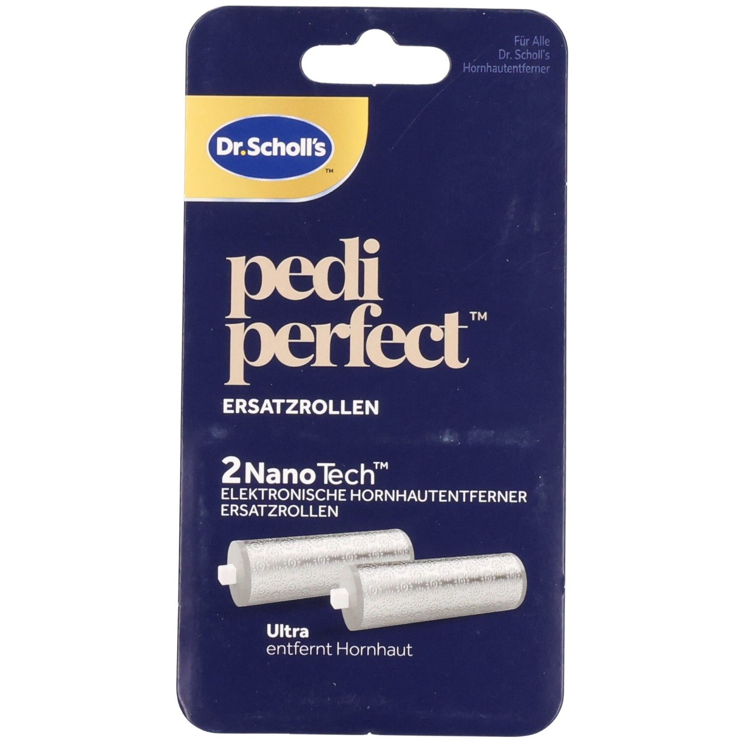 DR. Scholl's Pedi Perf Ersatzroll NanoTech 2 Stk