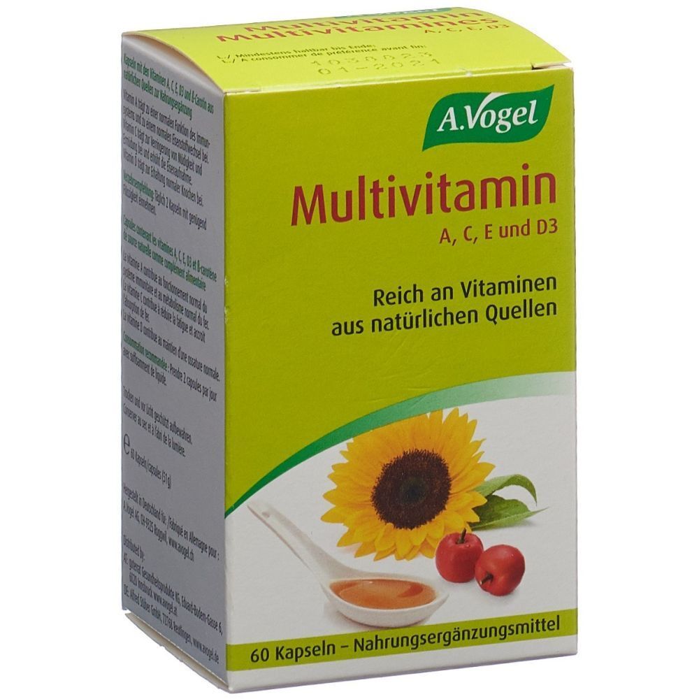 A.Vogel Multivitamines A, C, E et D3