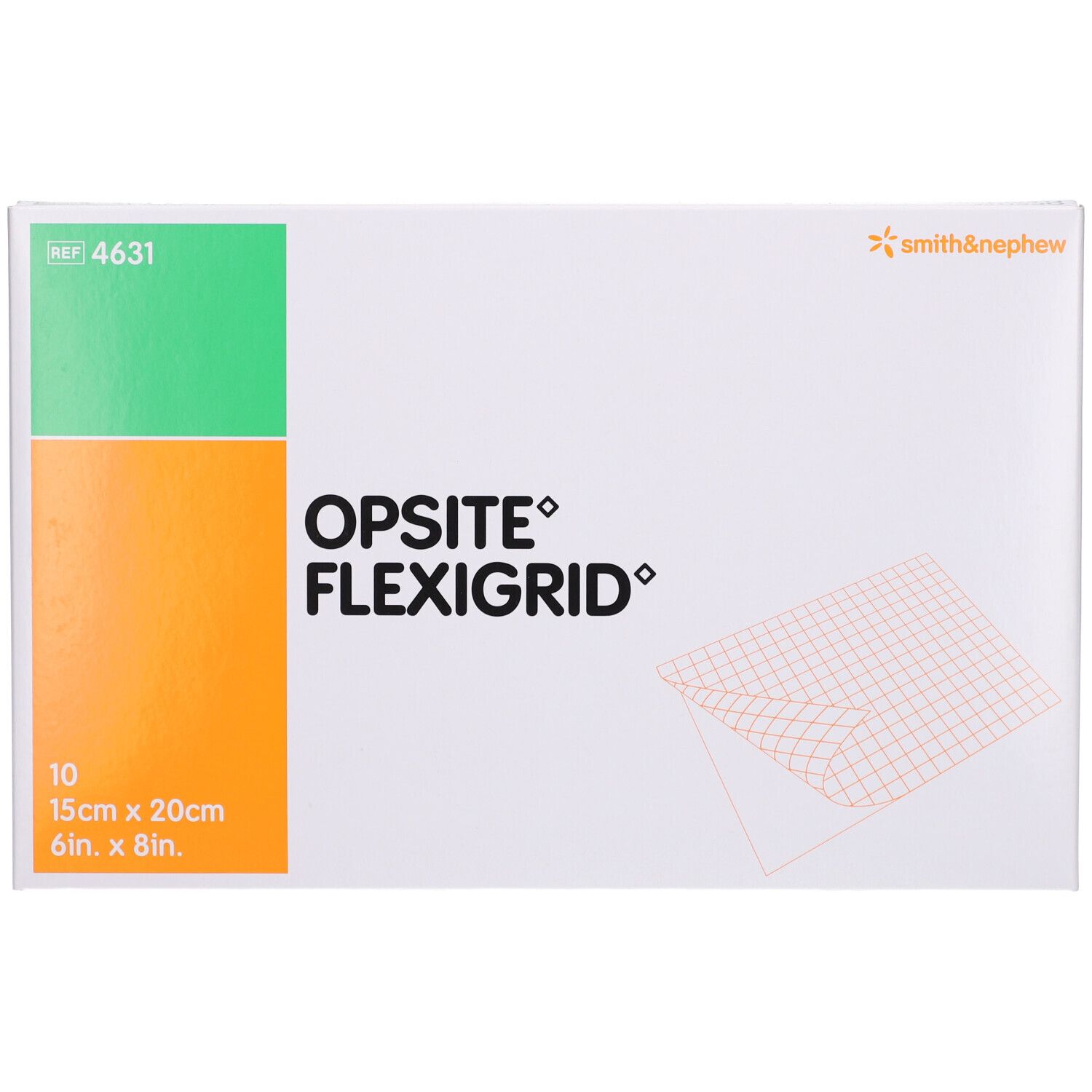 Opsite Flexigrid Wundverband 15x20cm 10 Btl St Pflaster
