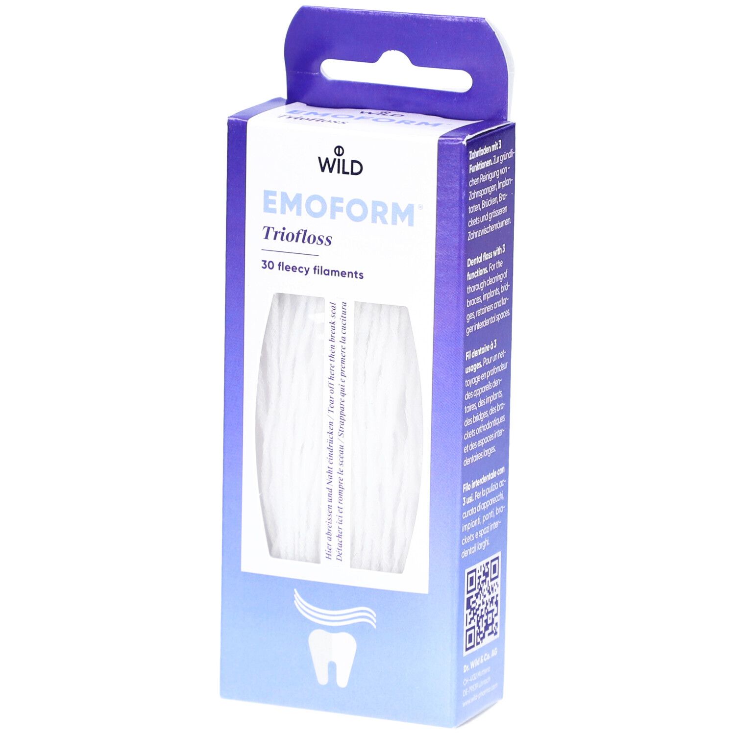 Emoform Triofloss Btl 30 Stk St Zahnseide