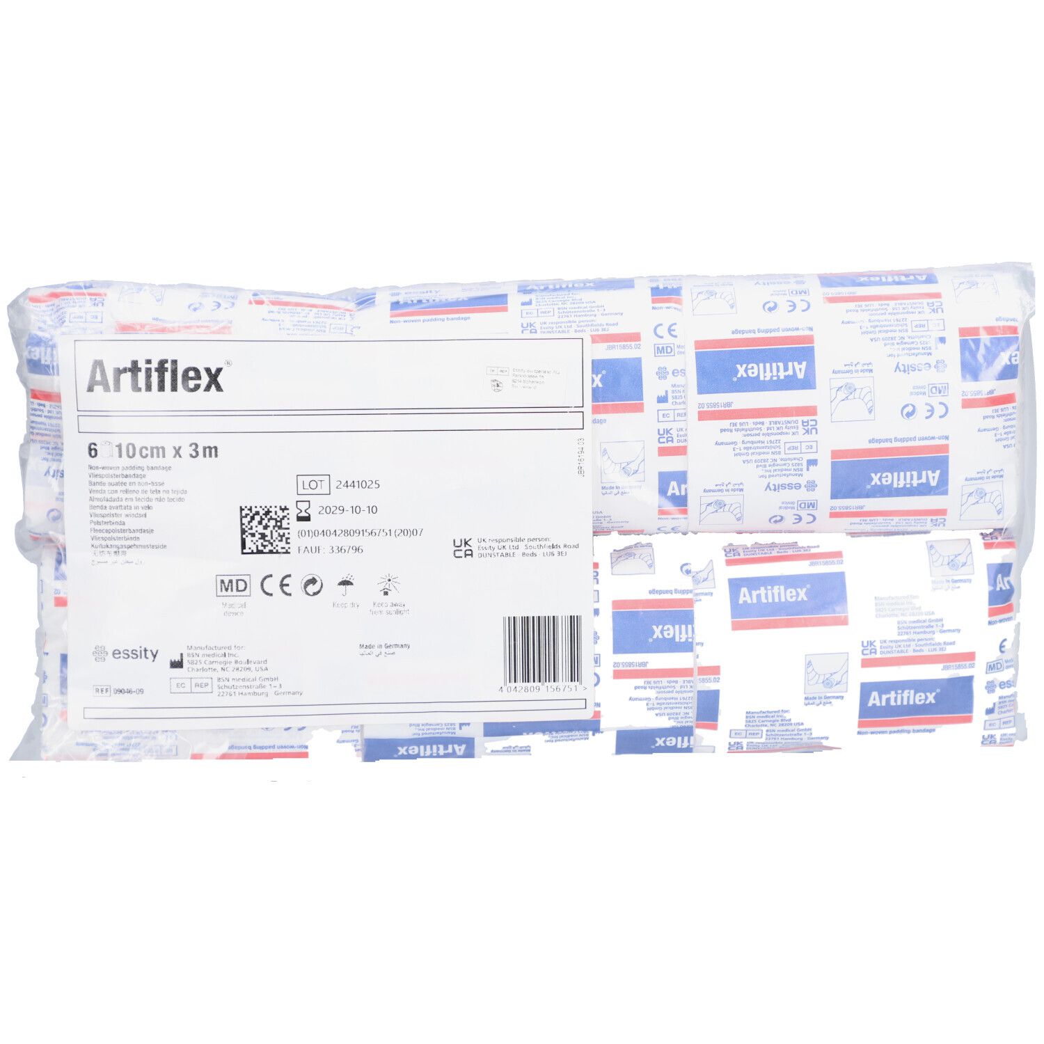 Artiflex Polsterbinde 3mx10cm 6 Stk