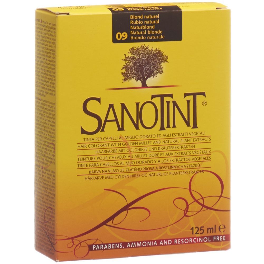 Sanotint Teinture de cheveux 09 couleur blond naturel