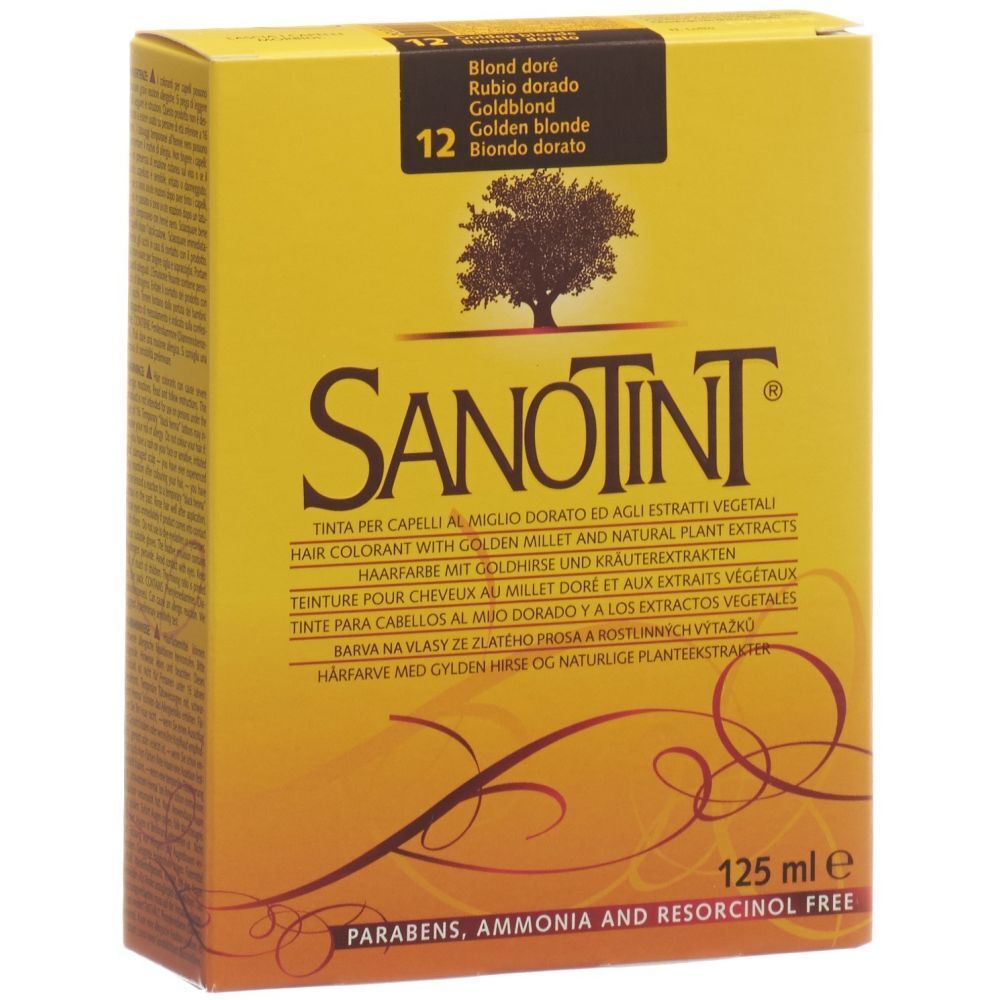 Sanotint Haarfarbe 12 goldblond 125 ml Sonstige