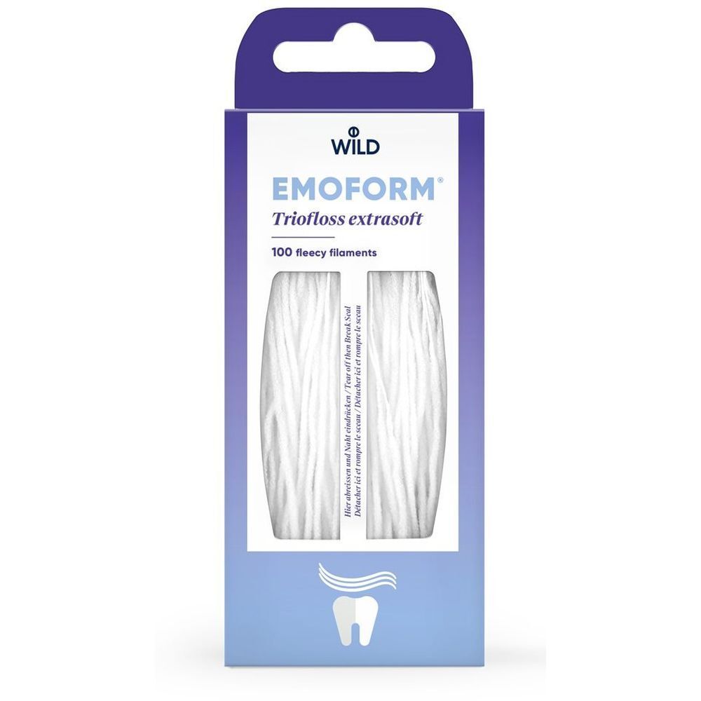 Emofluor® Triofloss fil dentaire extra-souple