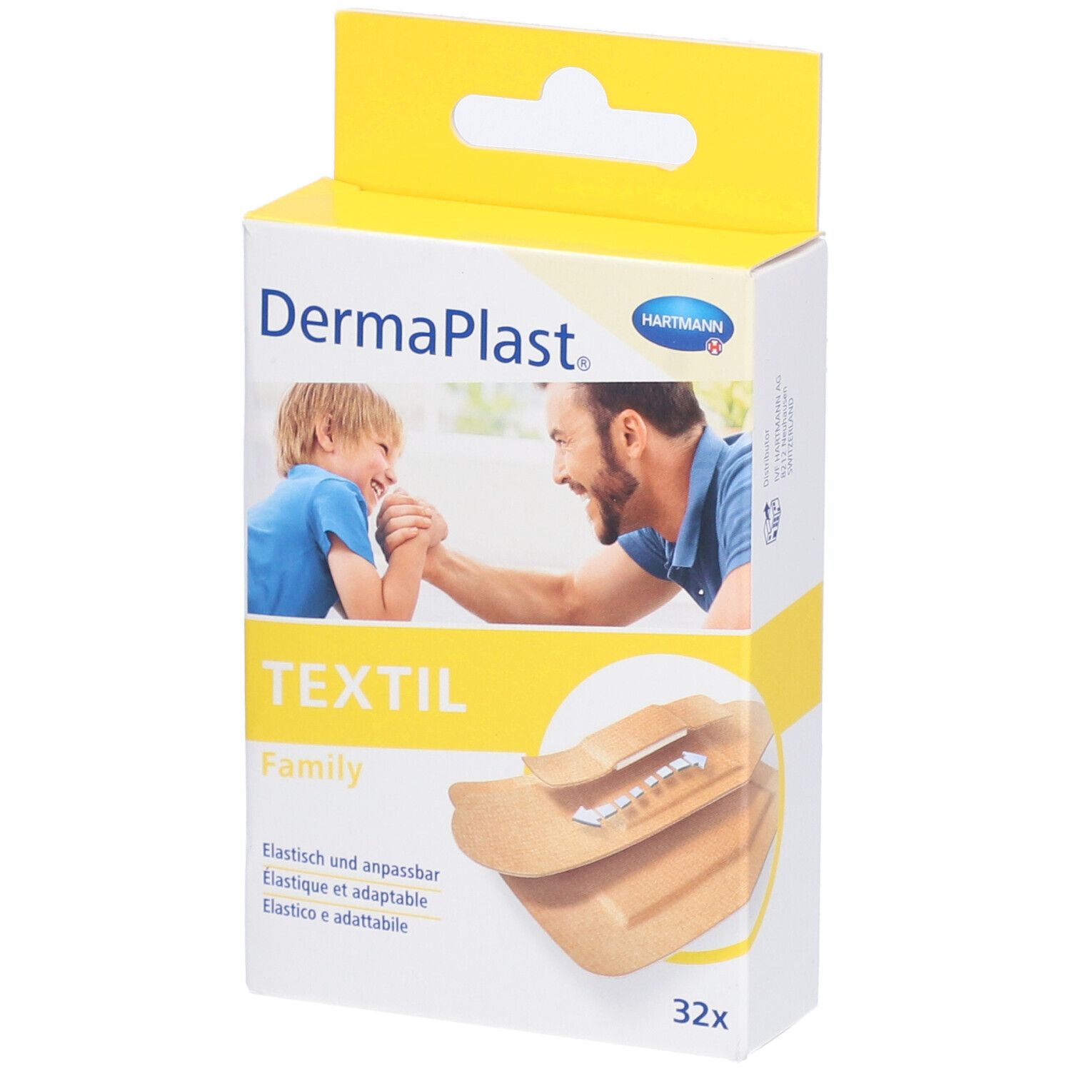 Hartmann Dermaplast® Textil Family Assortiment de pansements