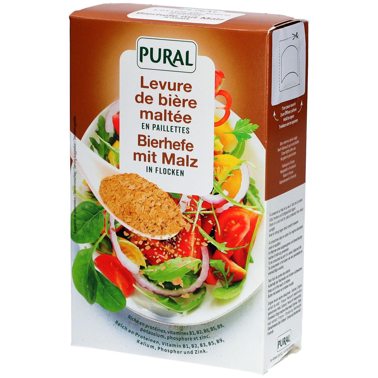 Pural Levure de bière maltée Paillette