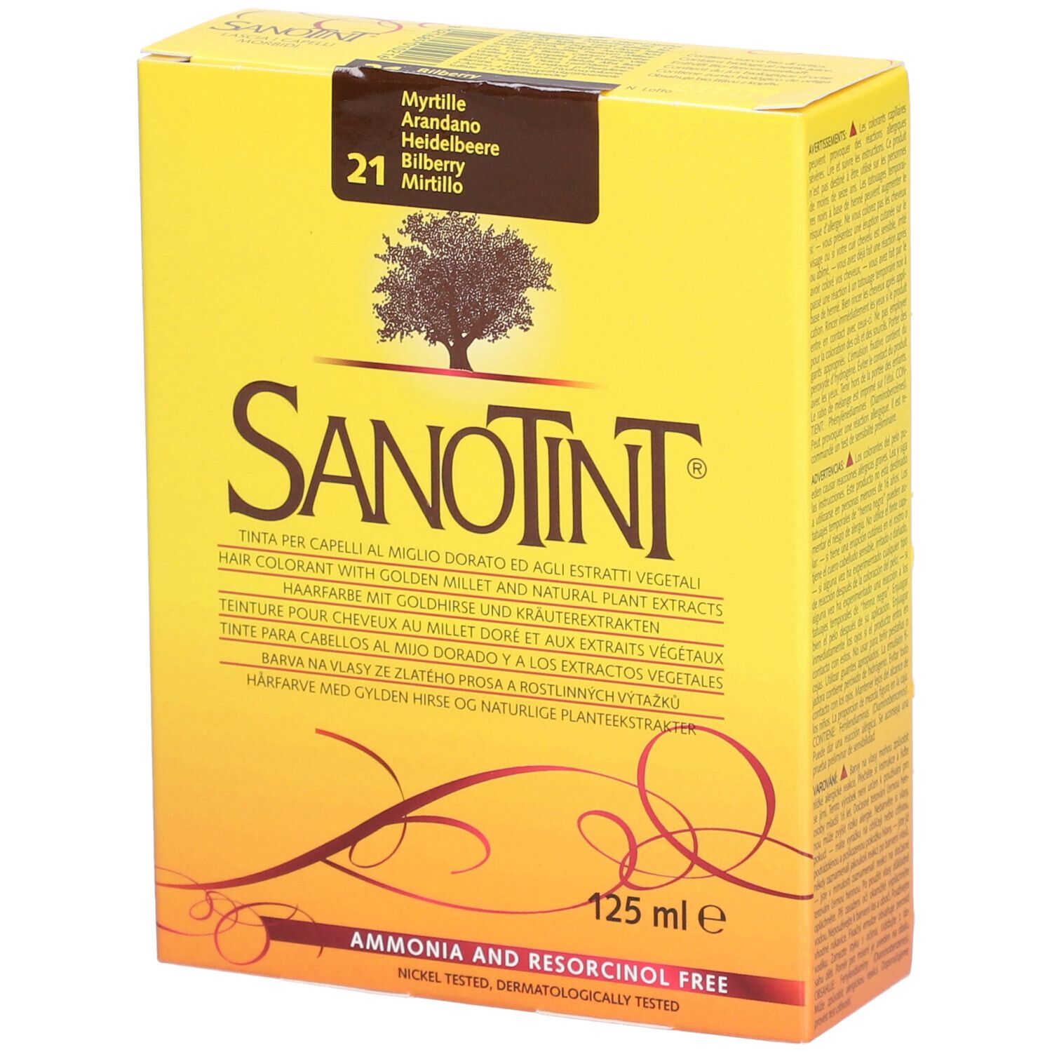 Sanotint Haarfarbe 21 heidelbeere 1 St Tinktur