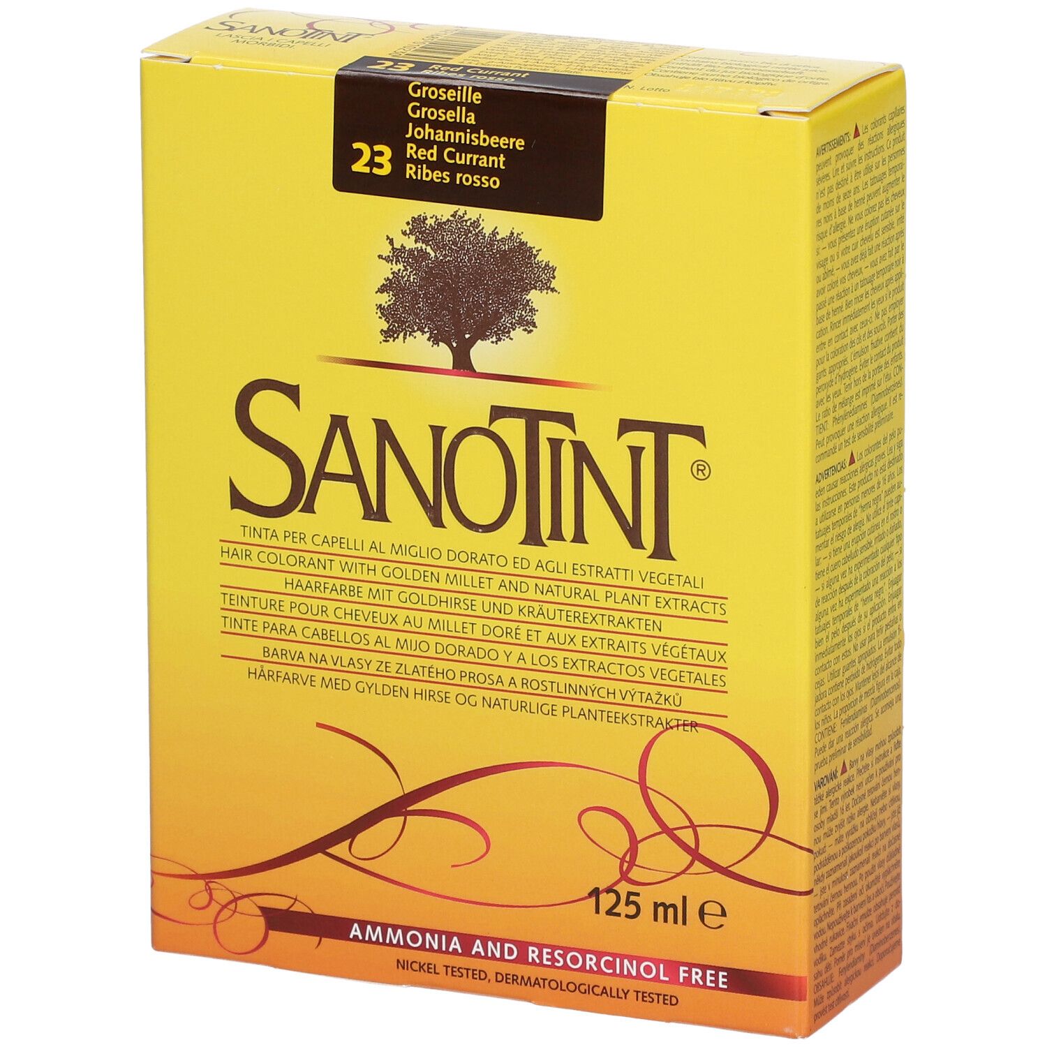 Sanotint® Teinture pour les cheveux 23 Groseille