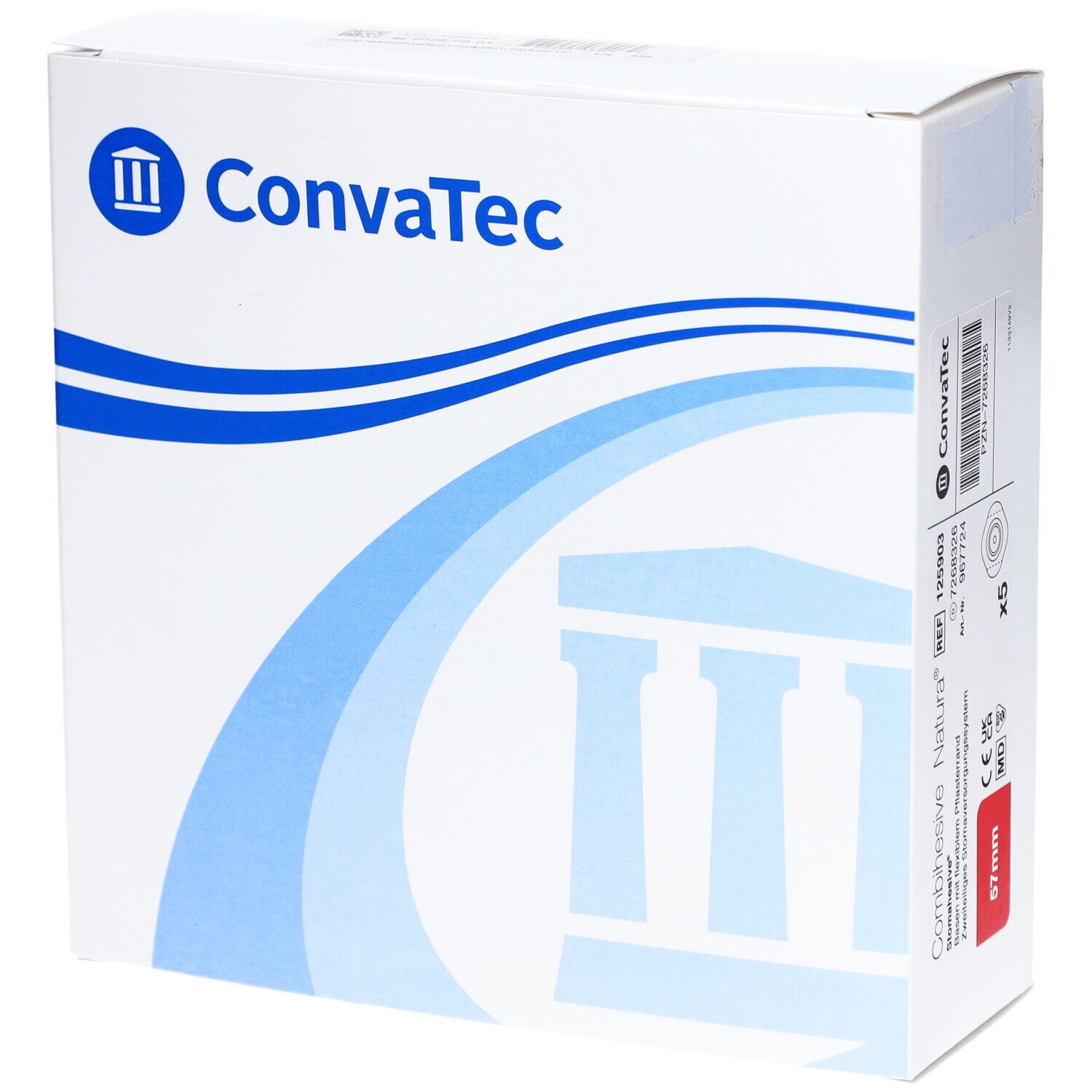 Convatec Supports convexes Combihesive Natura® 57 mm
