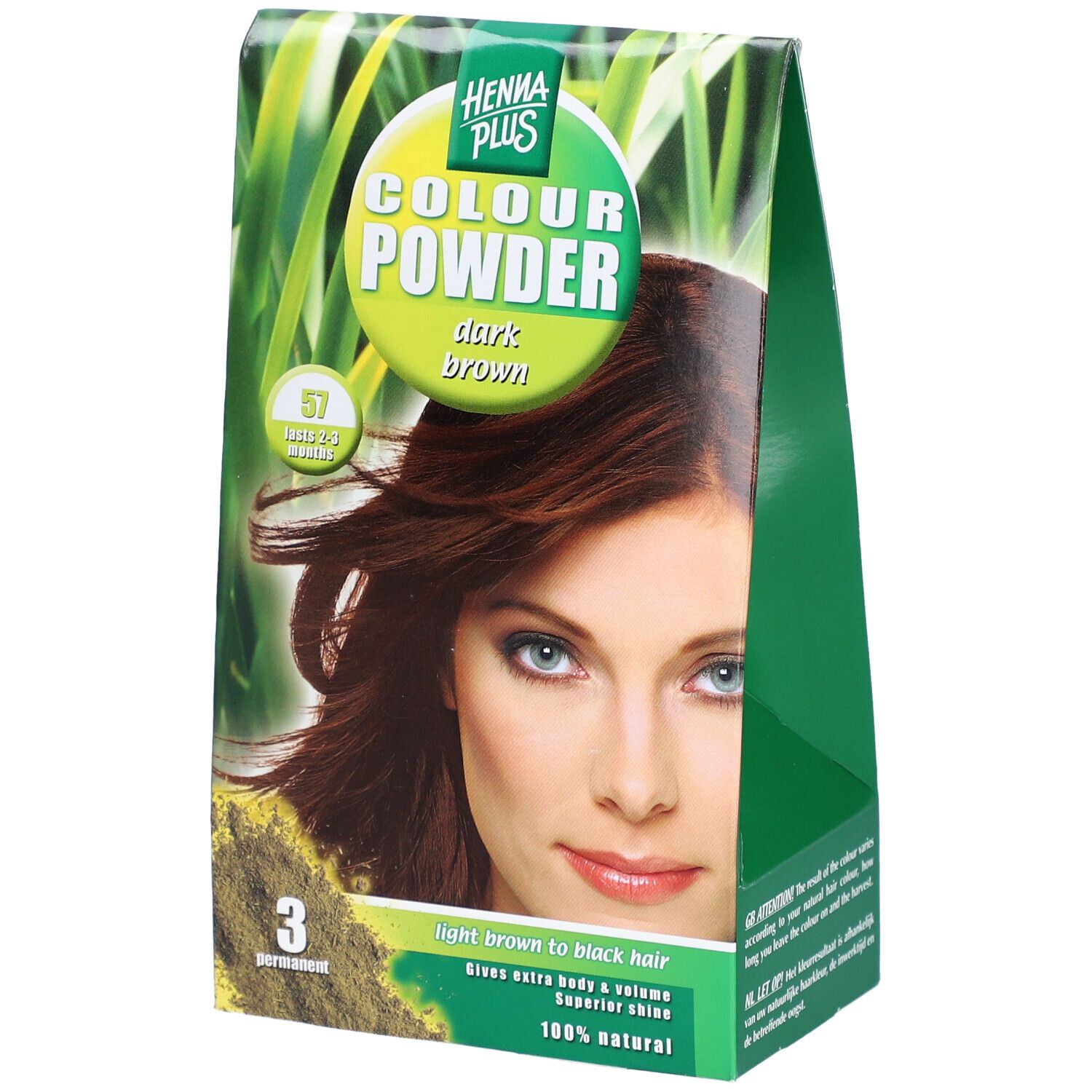 Henna Plus Colour Powder 57 brun