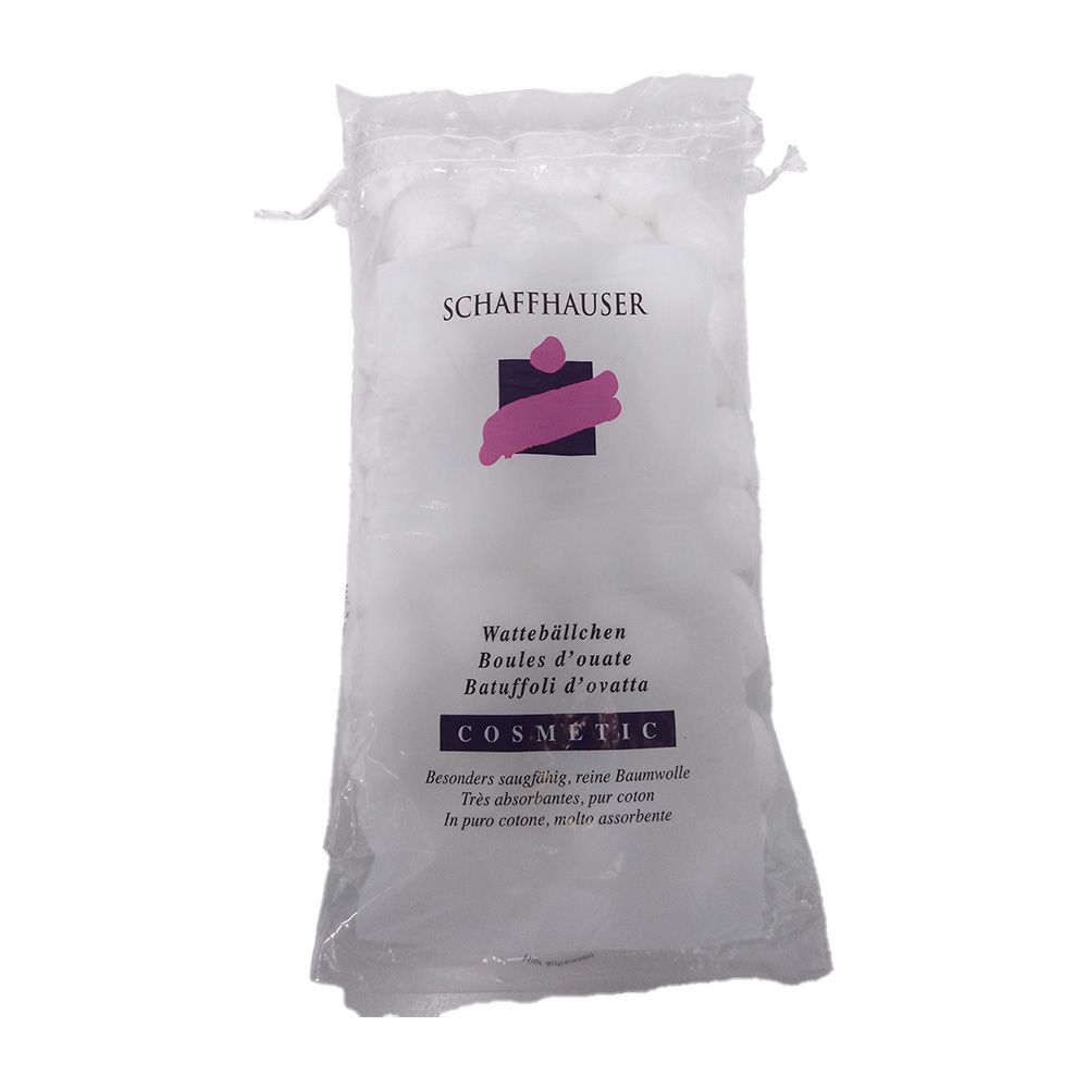Schaffhauser Wattebällchen Cosmet weiss 60 g