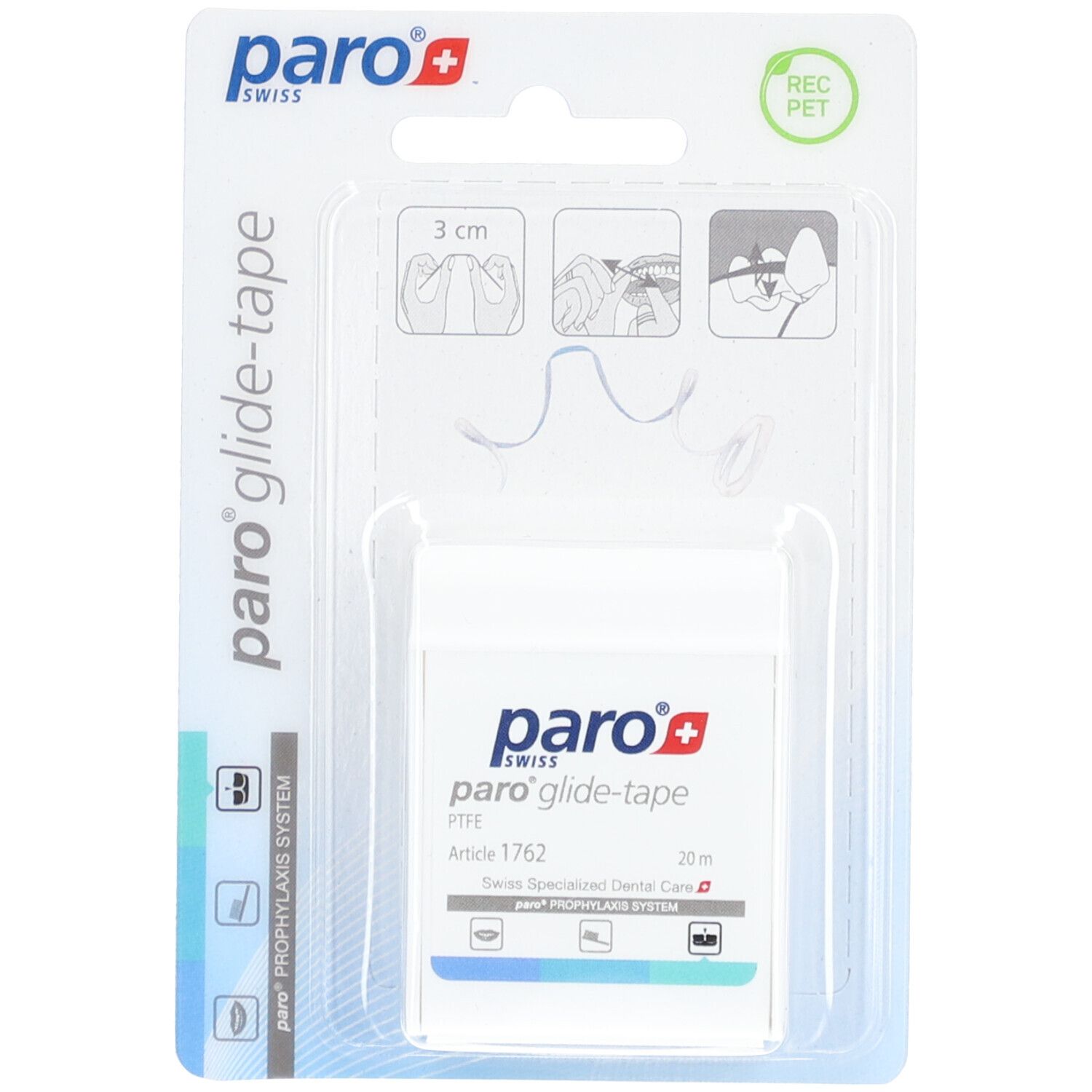 Paro Glide-Tape Zahnseide Ptfe 20 Meter