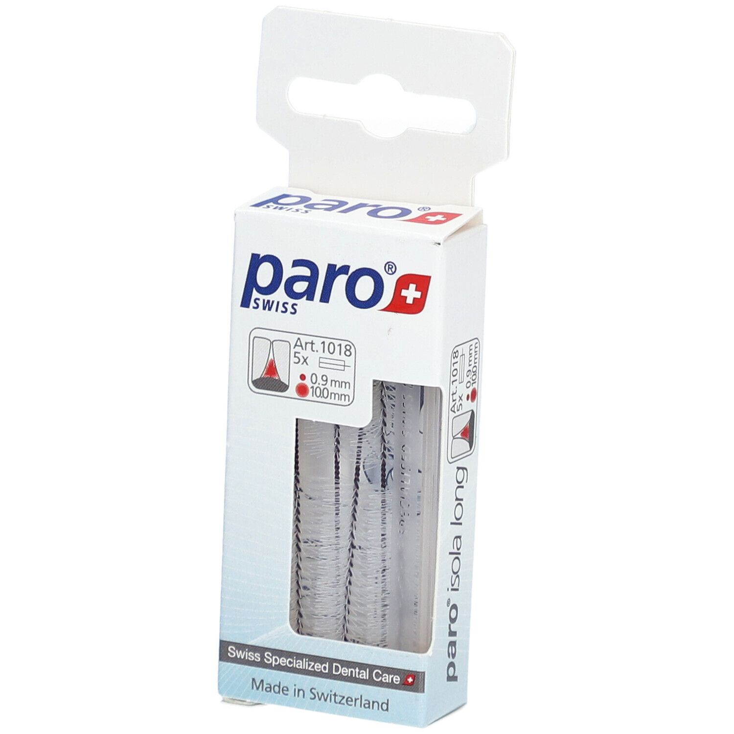 Paro Isola Long 10mm grob violett zyl 5 Stk St Bürste
