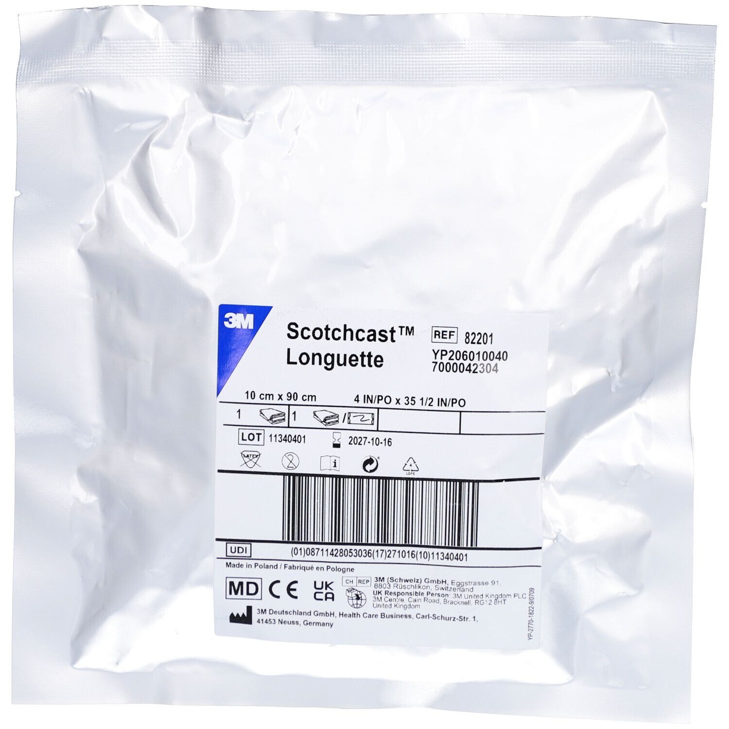 3M Scotchcast™ Longuette 10 cm x 90 cm