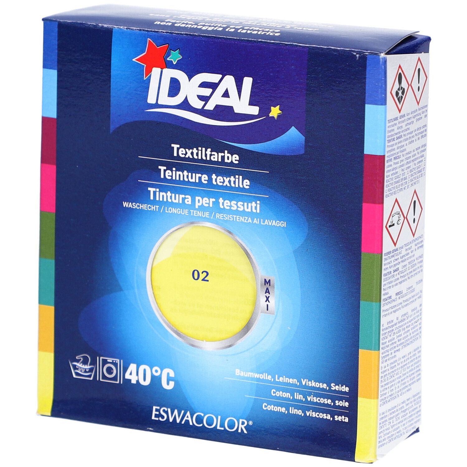 Ideal Maxi Baumwolle Color No02 citron 1 St