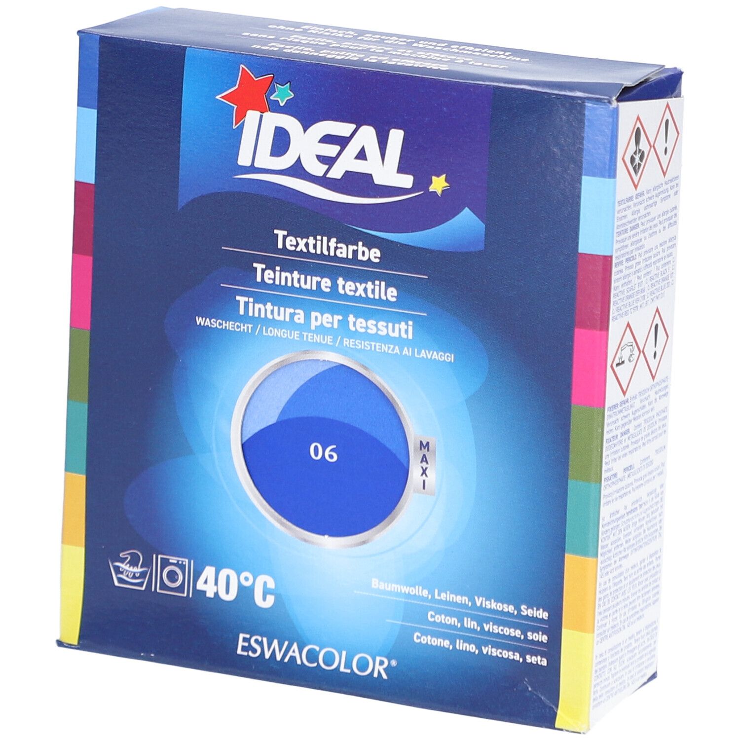Ideal Maxi Baumwolle Color No06 königsblau 1 St Tinktur