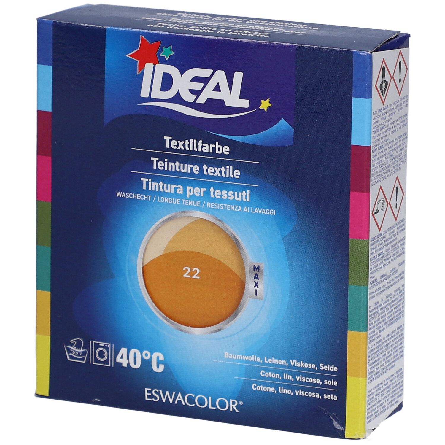 Ideal Maxi Baumwolle Color No22 gold 1 St Tinktur