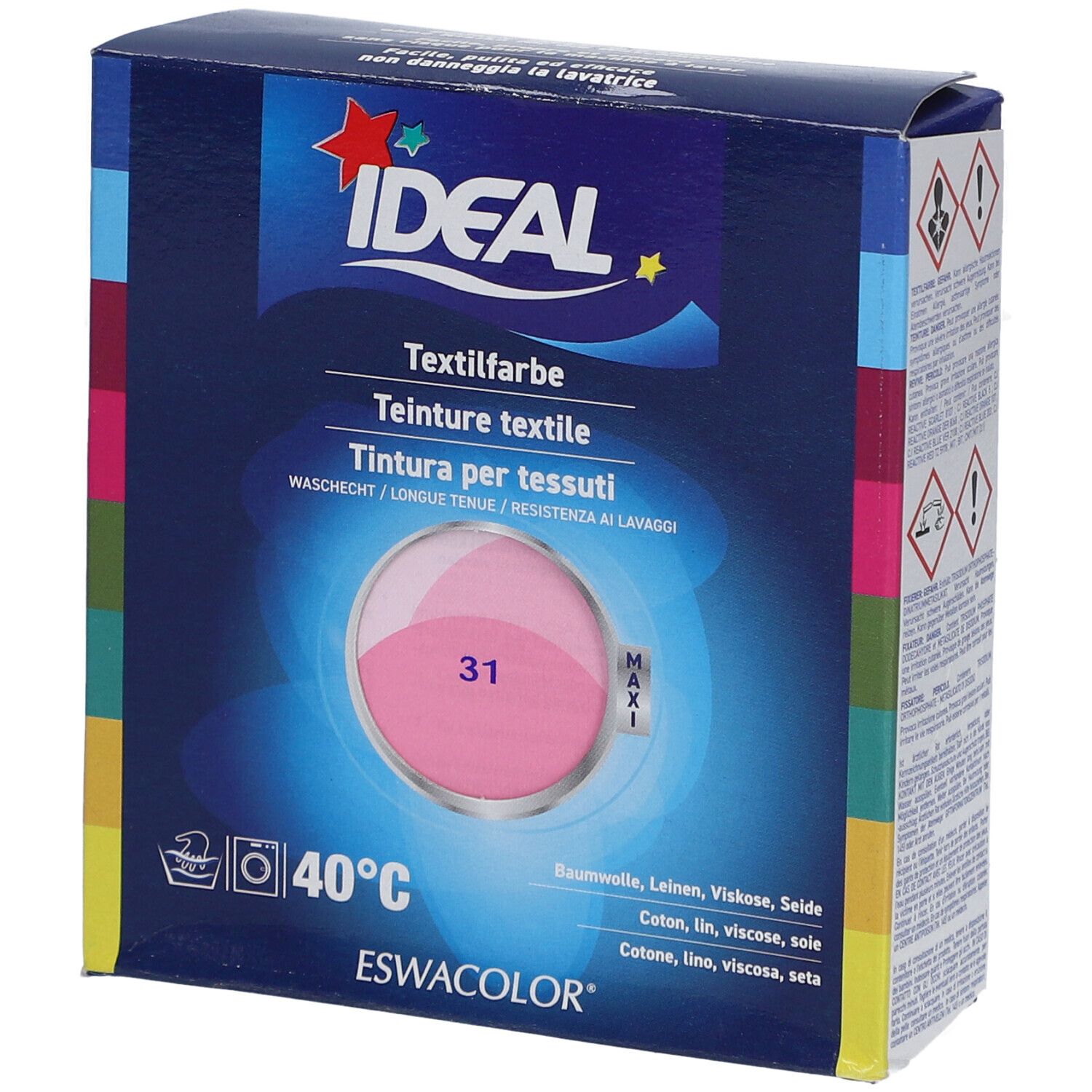 Ideal Maxi Baumwolle Color No31 rose 1 St Tinktur