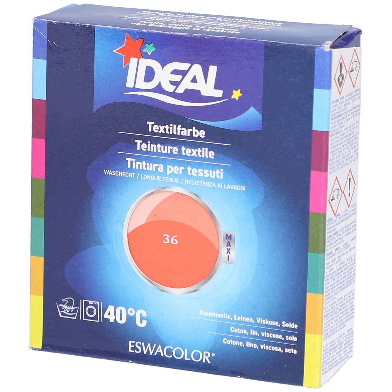 Ideal Maxi Baumwolle Color No36 korall 1 St Tinktur