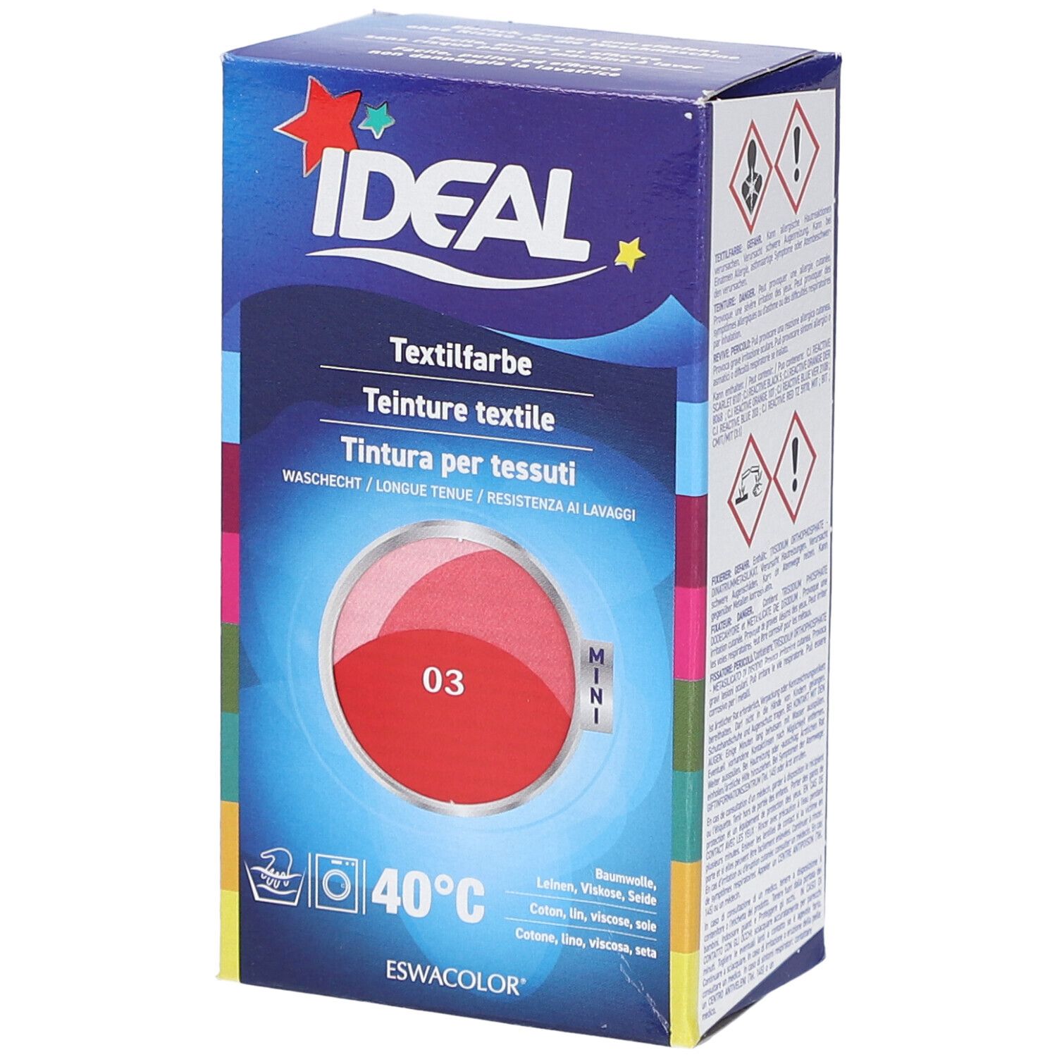 Ideal Mini Baumwolle Color No03 zinnober 1 St