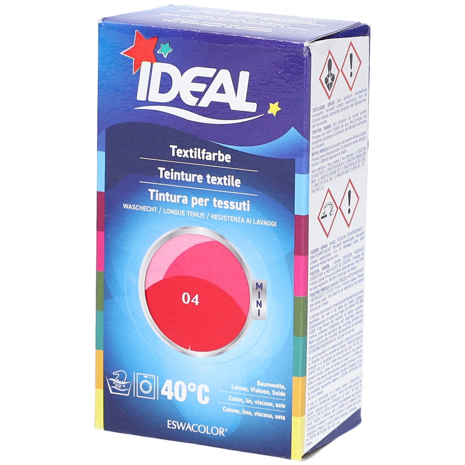 Ideal Mini Baumwolle Color No04 fuchsia 1 St Puder
