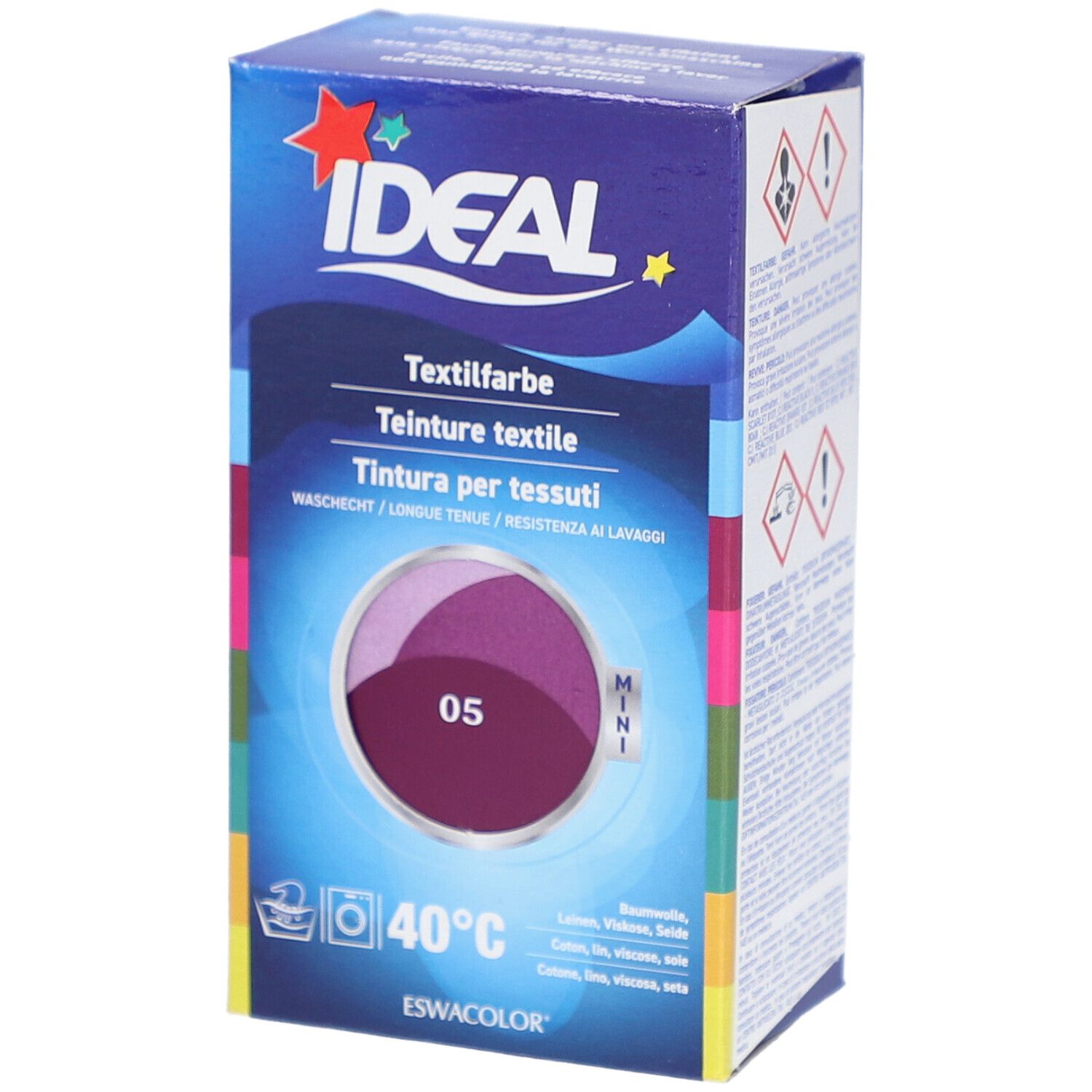 Ideal Mini Baumwolle Color No05 violett 1 St Liquidum