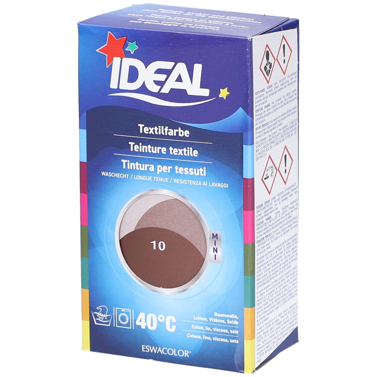 Ideal Mini Baumwolle Color No10 schokolade 1 St Tinktur