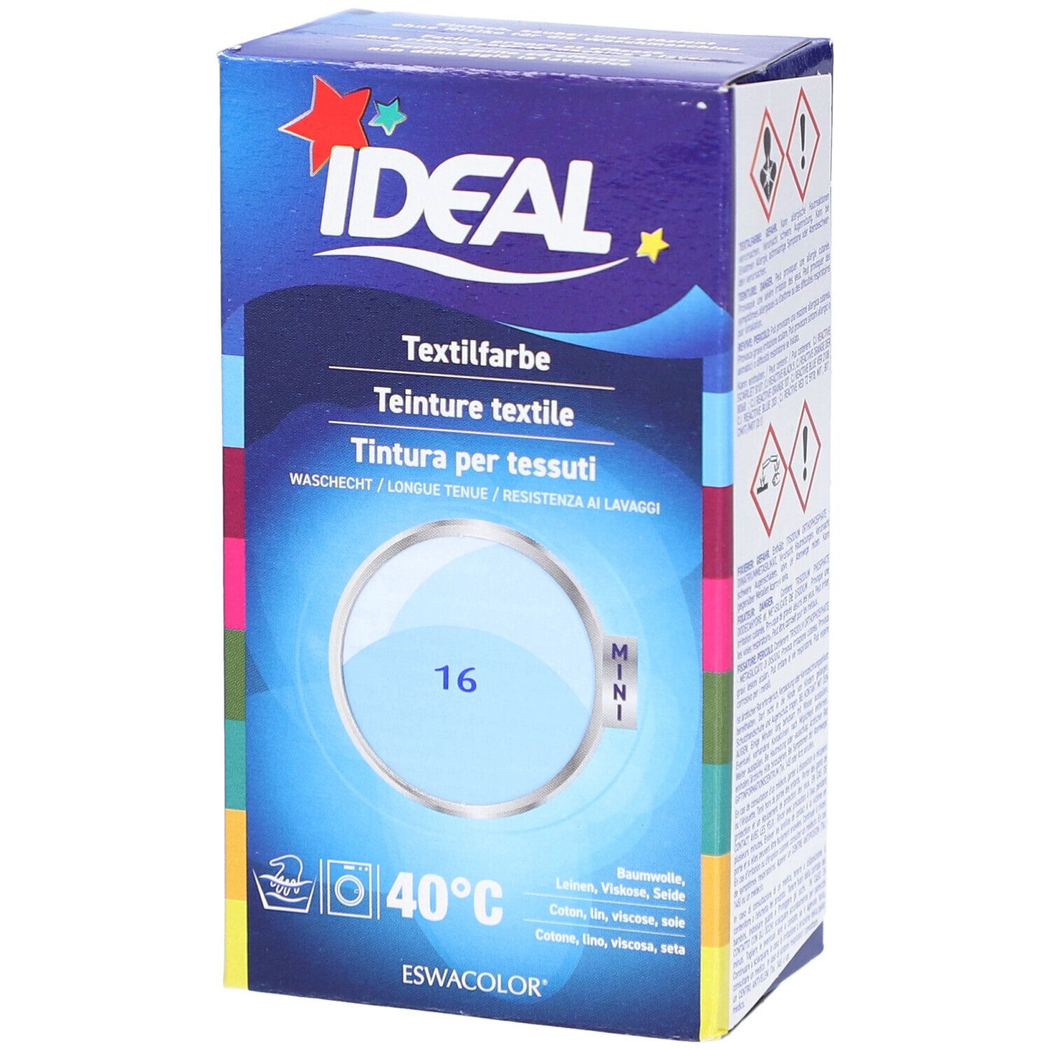 Ideal Mini Baumwolle Color No16 himmelblau 1 St Tinktur