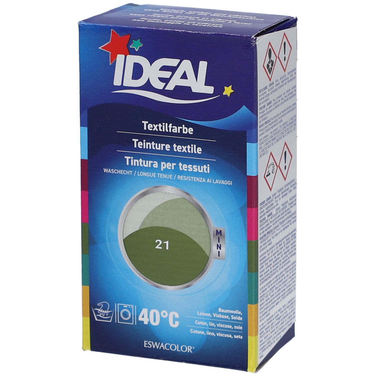 Ideal Mini Baumwolle Color No21 khaki 1 St Liquidum