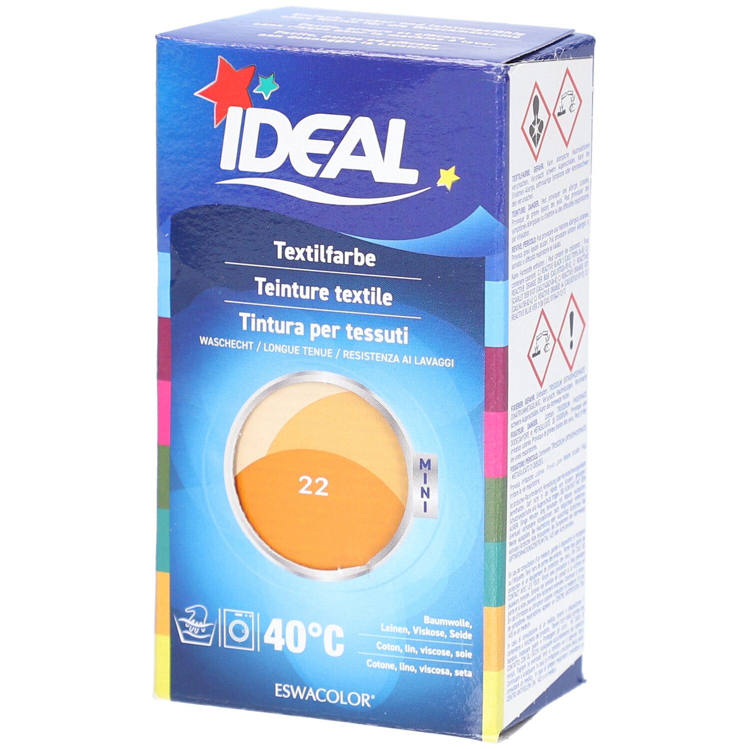 Ideal Mini Baumwolle Color No22 gold 1 St