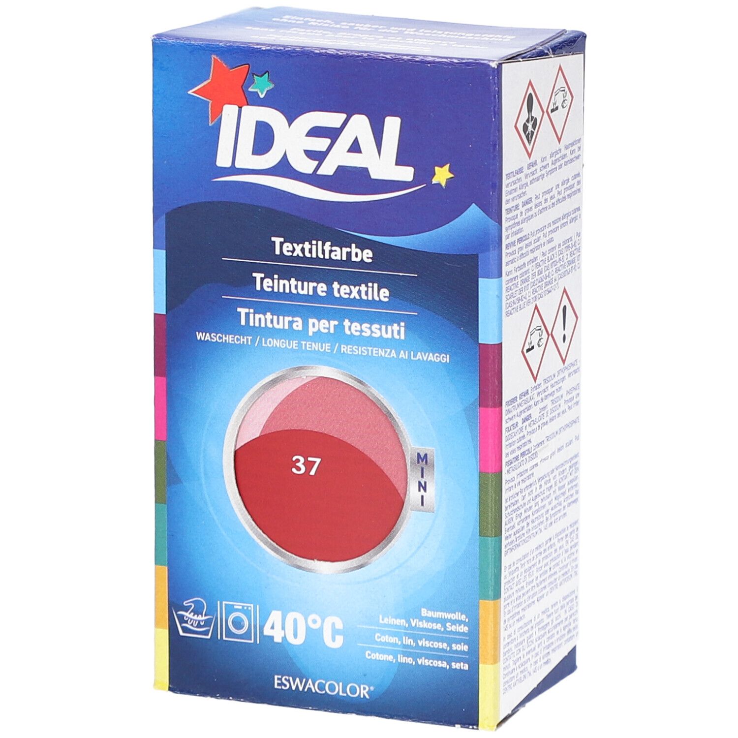 Ideal Mini Baumwolle Color No37 hermesrot 1 St