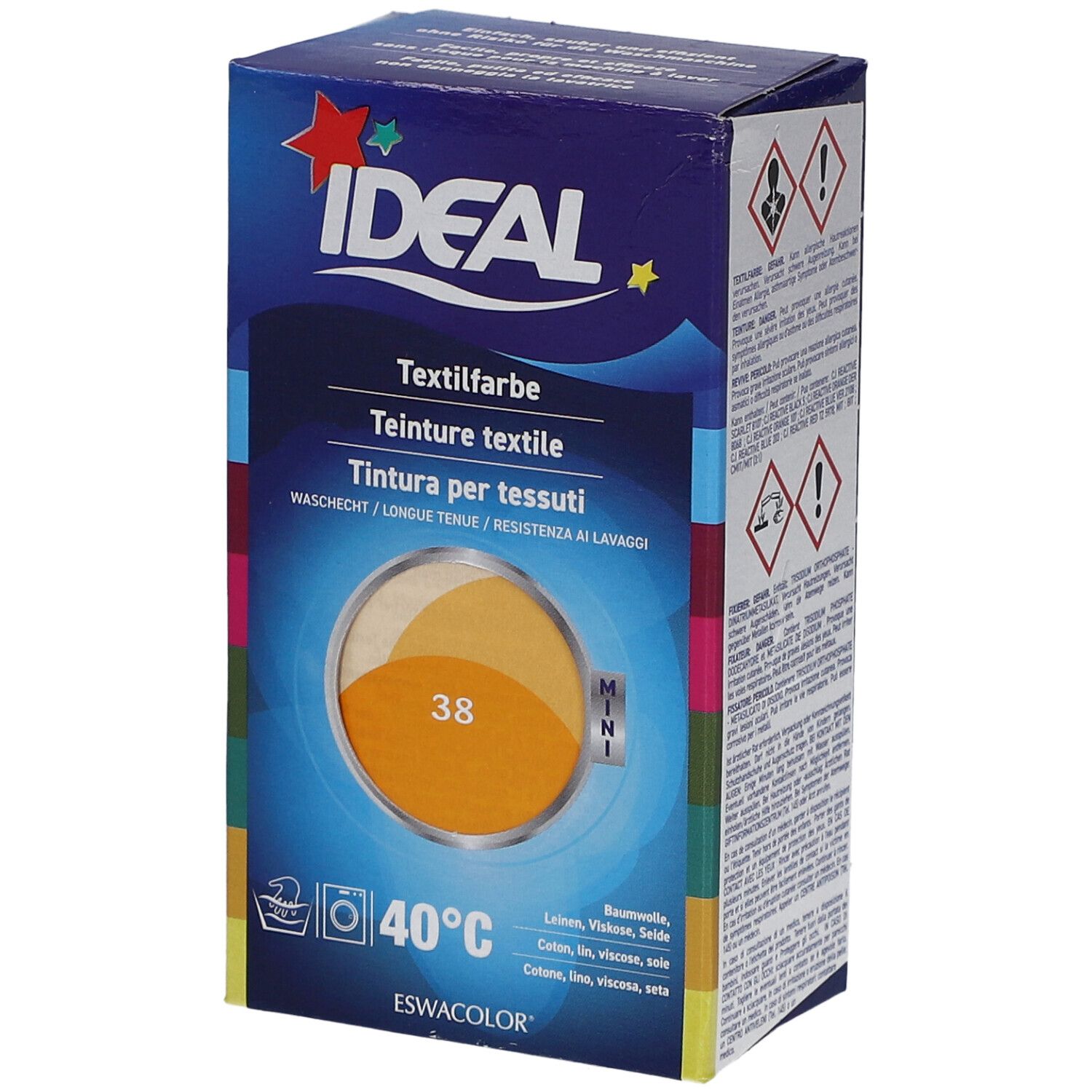 Ideal Mini Baumwolle Color No38 mandarine 1 St Tinktur