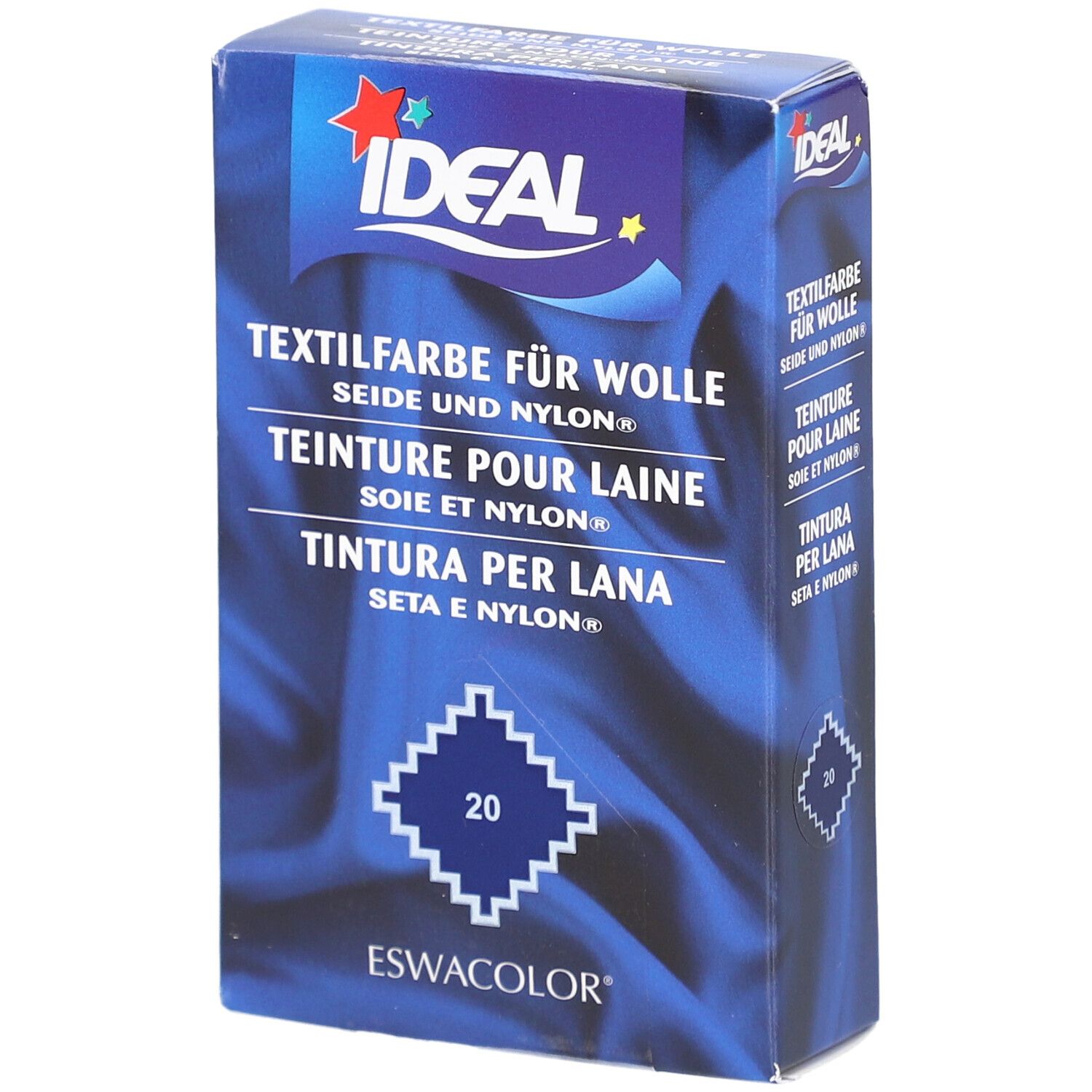 Ideal Wolle Color Plv No20 marine 30 g Puder