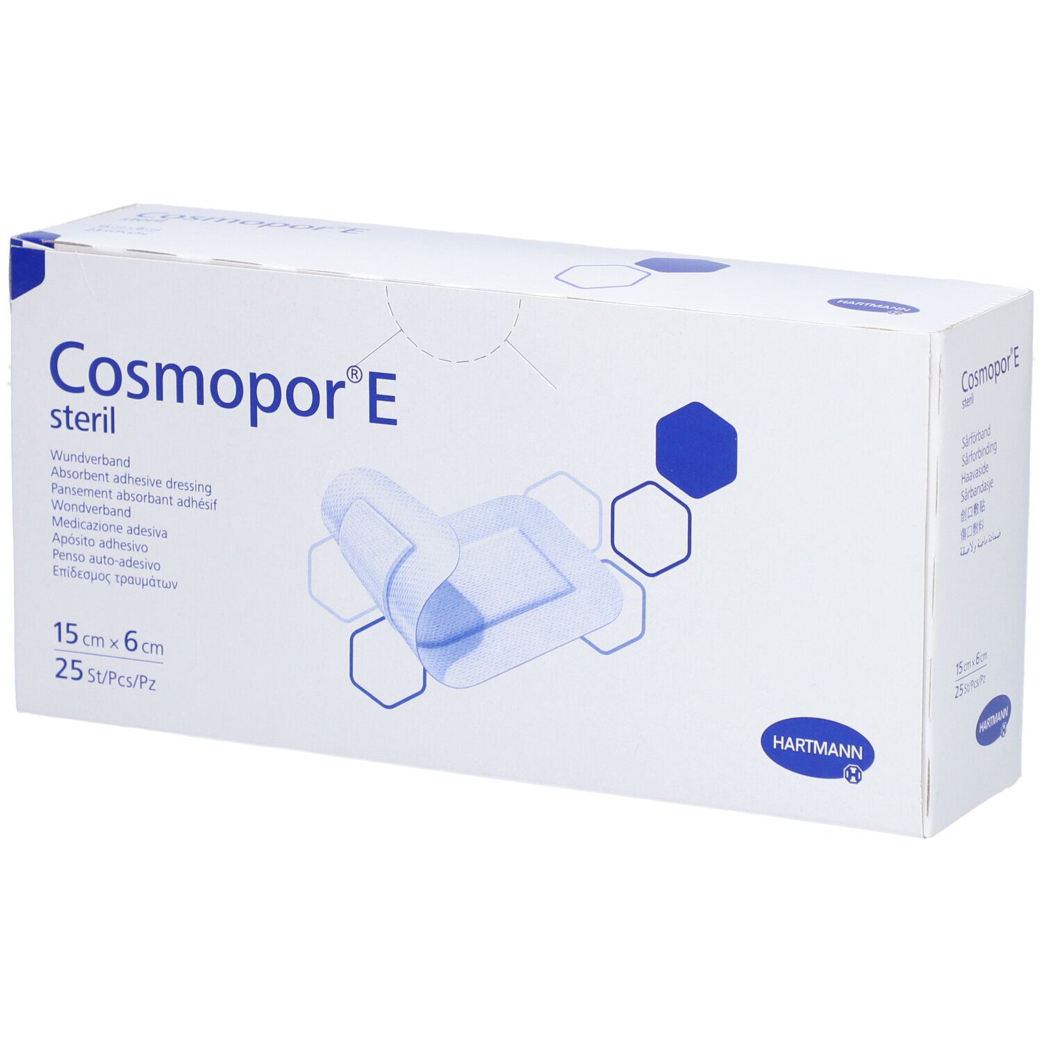 Hartmann Cosmopor E Pansement rapide stérile 15 cm x 6 cm