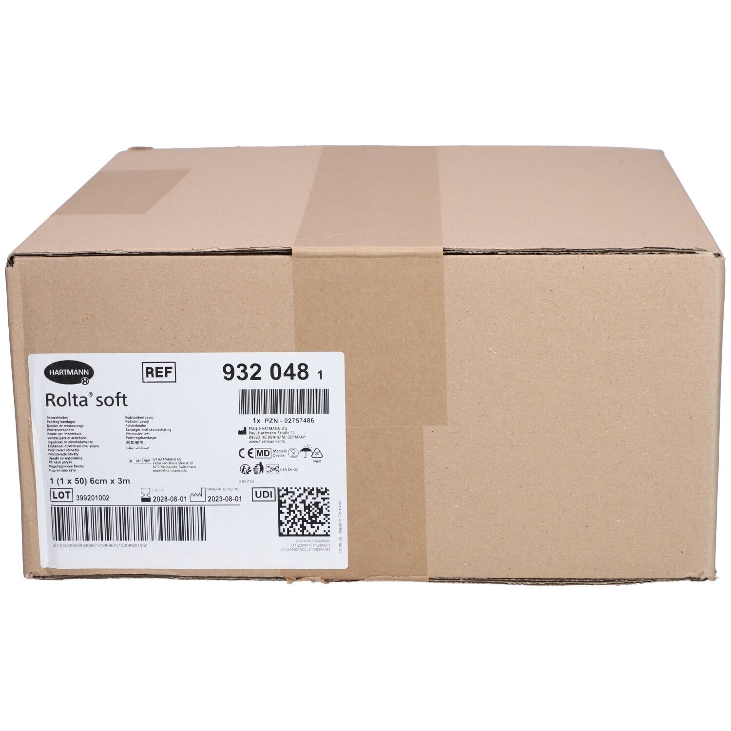 Hartmann Rolta® soft 6 cm x 3 m