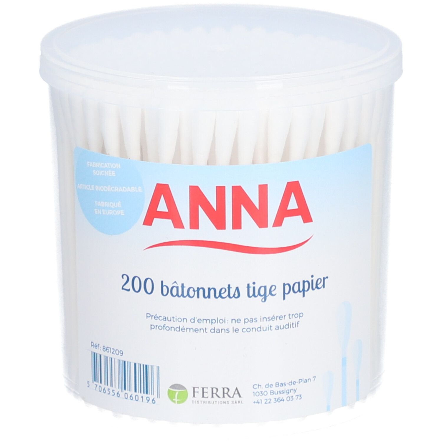 Anna Wattestäbchen Papier