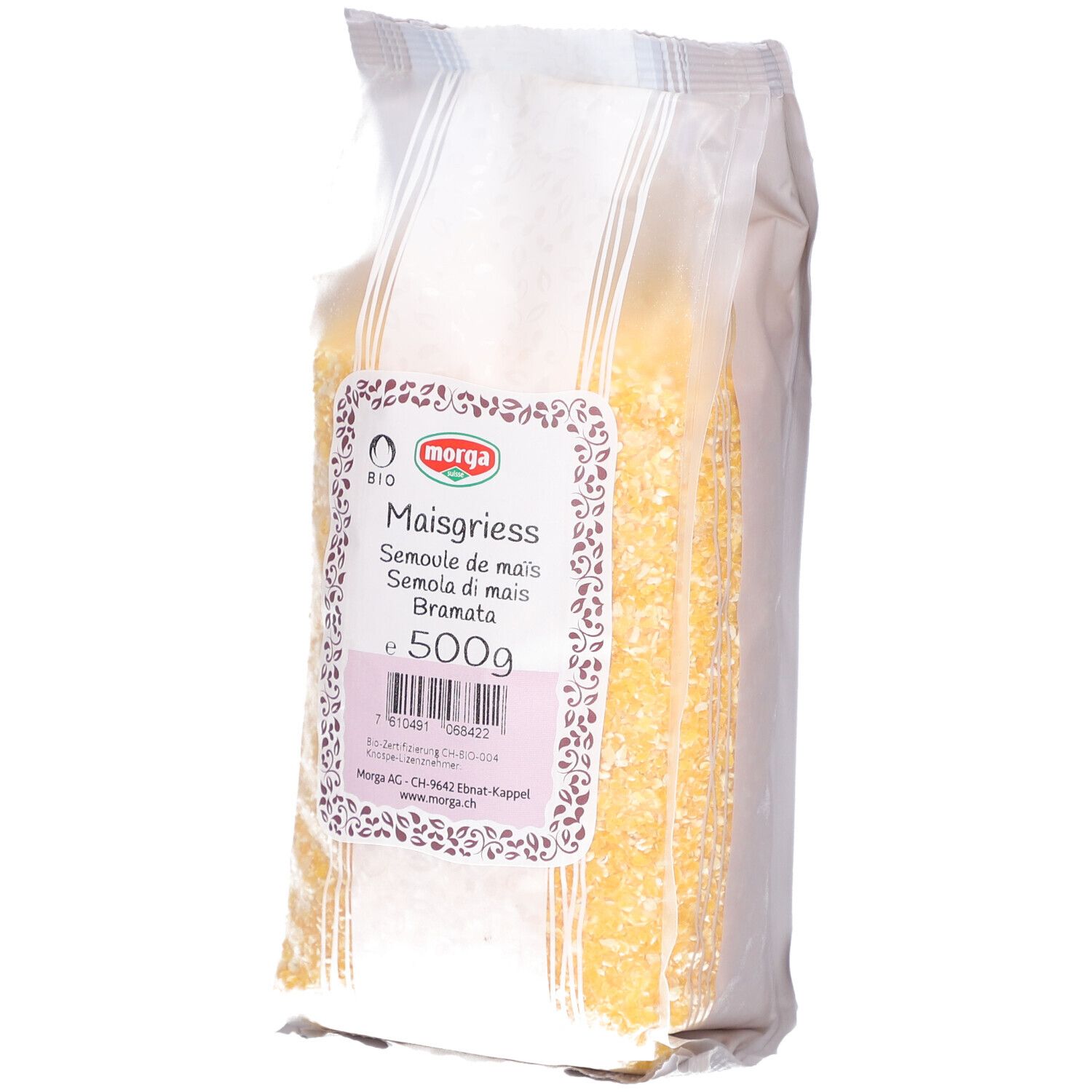 Morga Maisgriess Bramata Knospe Btl 500 g Futter