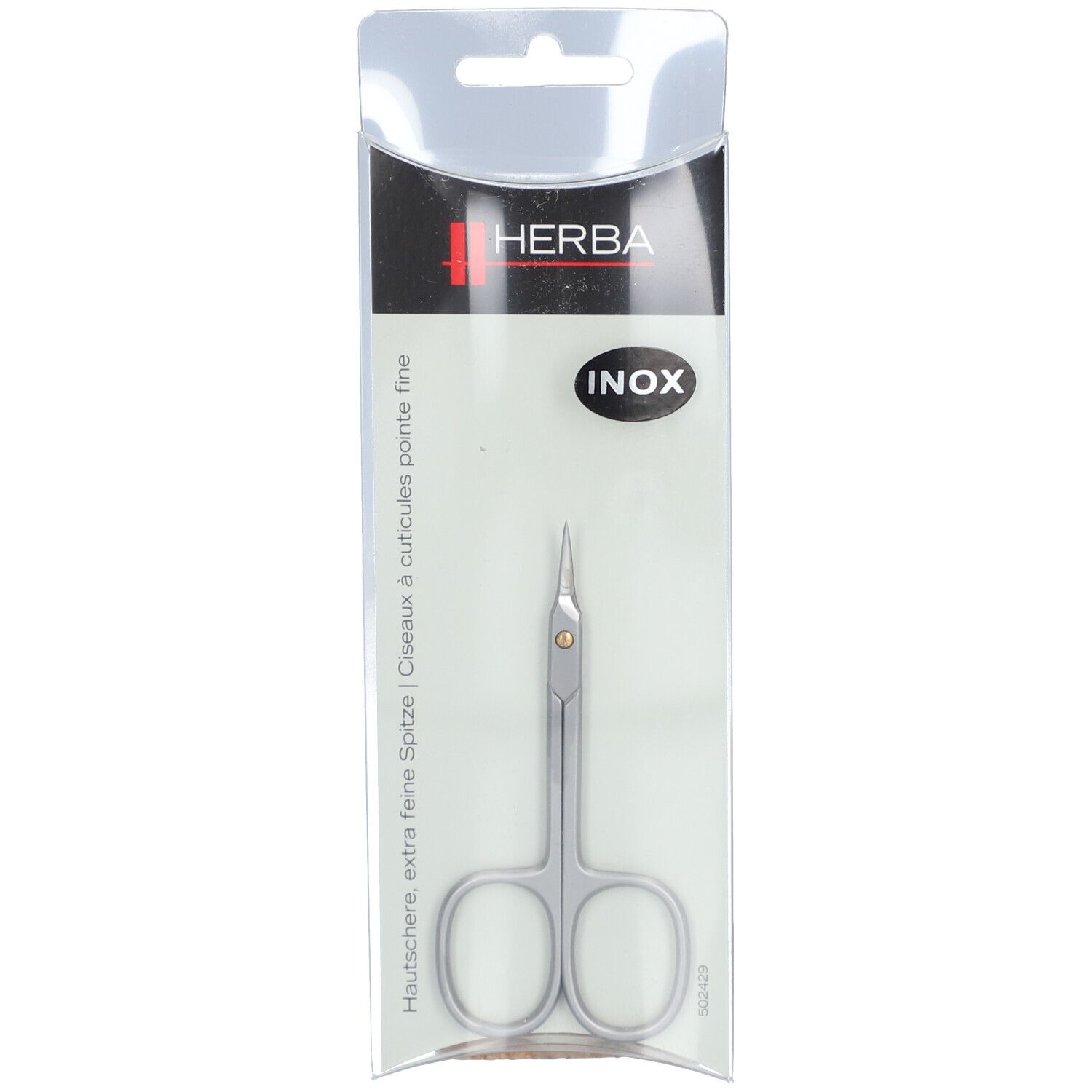 Herba Ciseaux à cuticules pointe fine, Inox 16cm