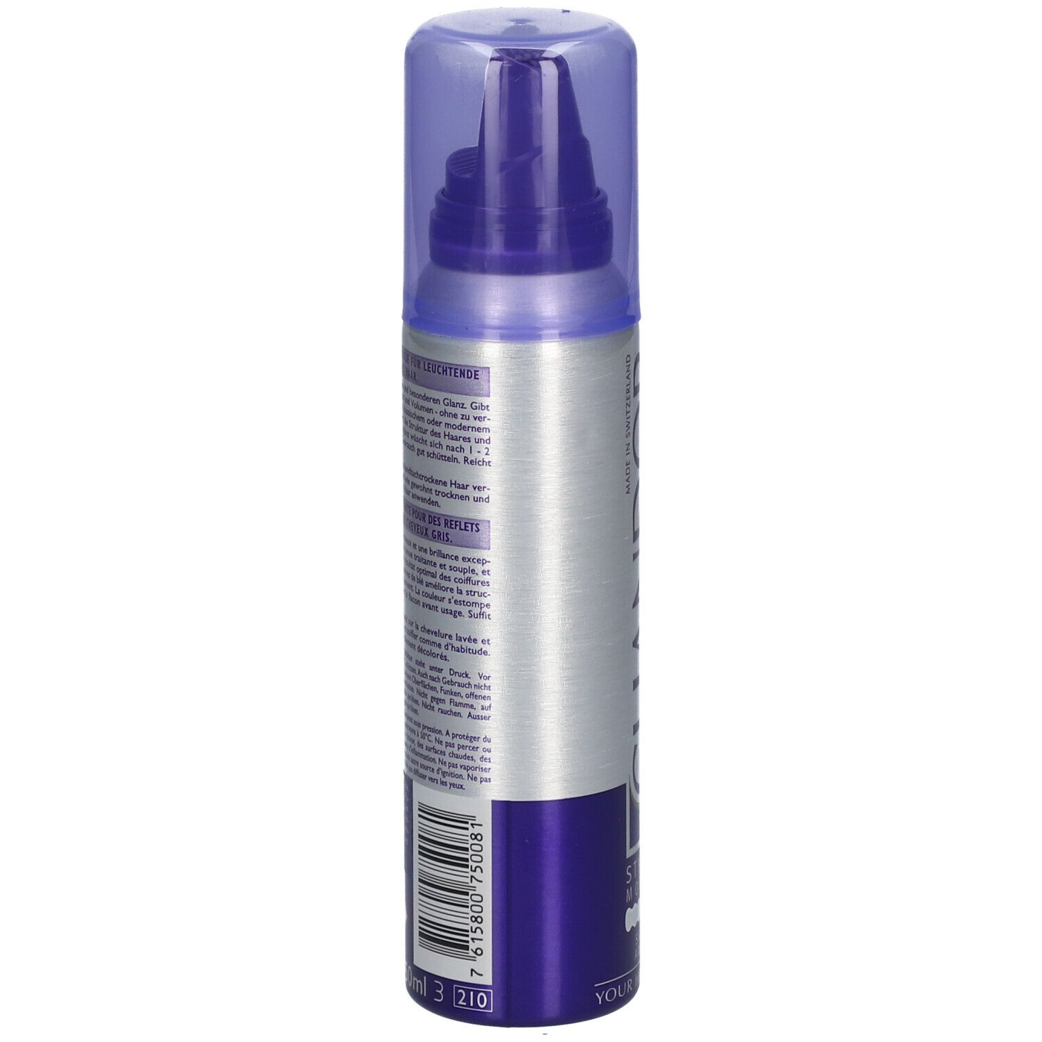 CHANDOR COLOUR Styling Mousse Silber 150 ml shopapotheke.ch
