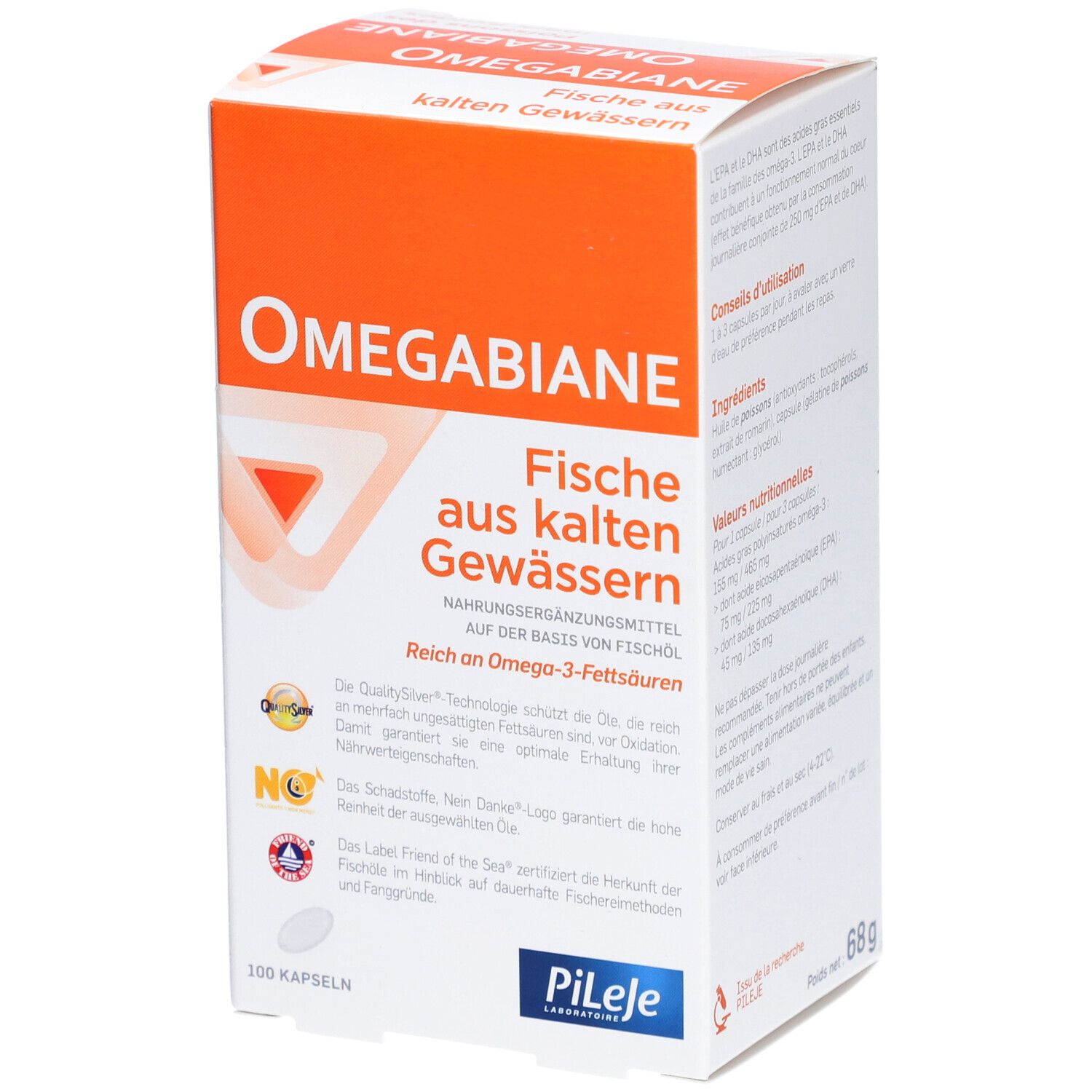 Omegabiane Poissons des mers froides
