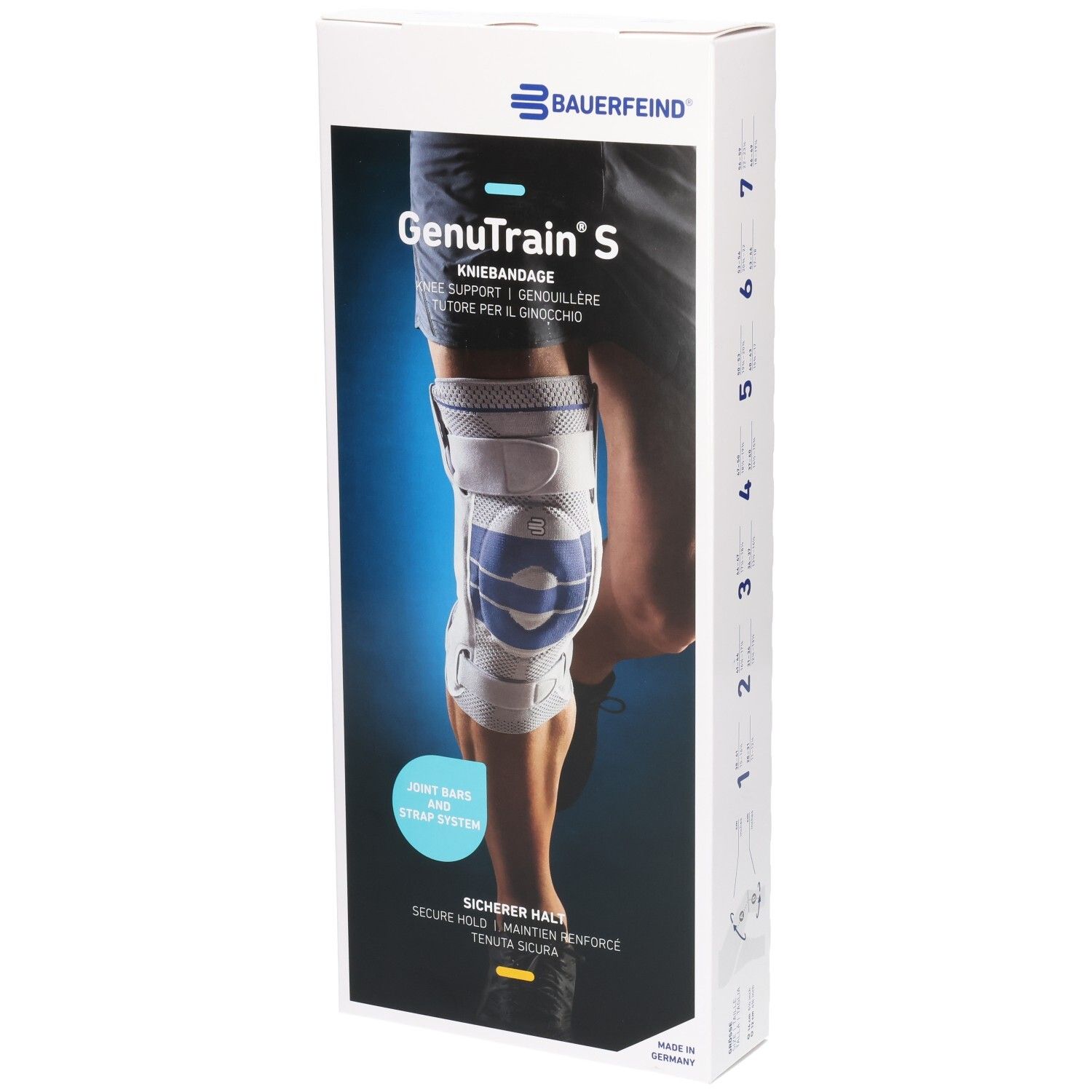Bauerfeind GenuTrain S Aktivband Gr1 li tit