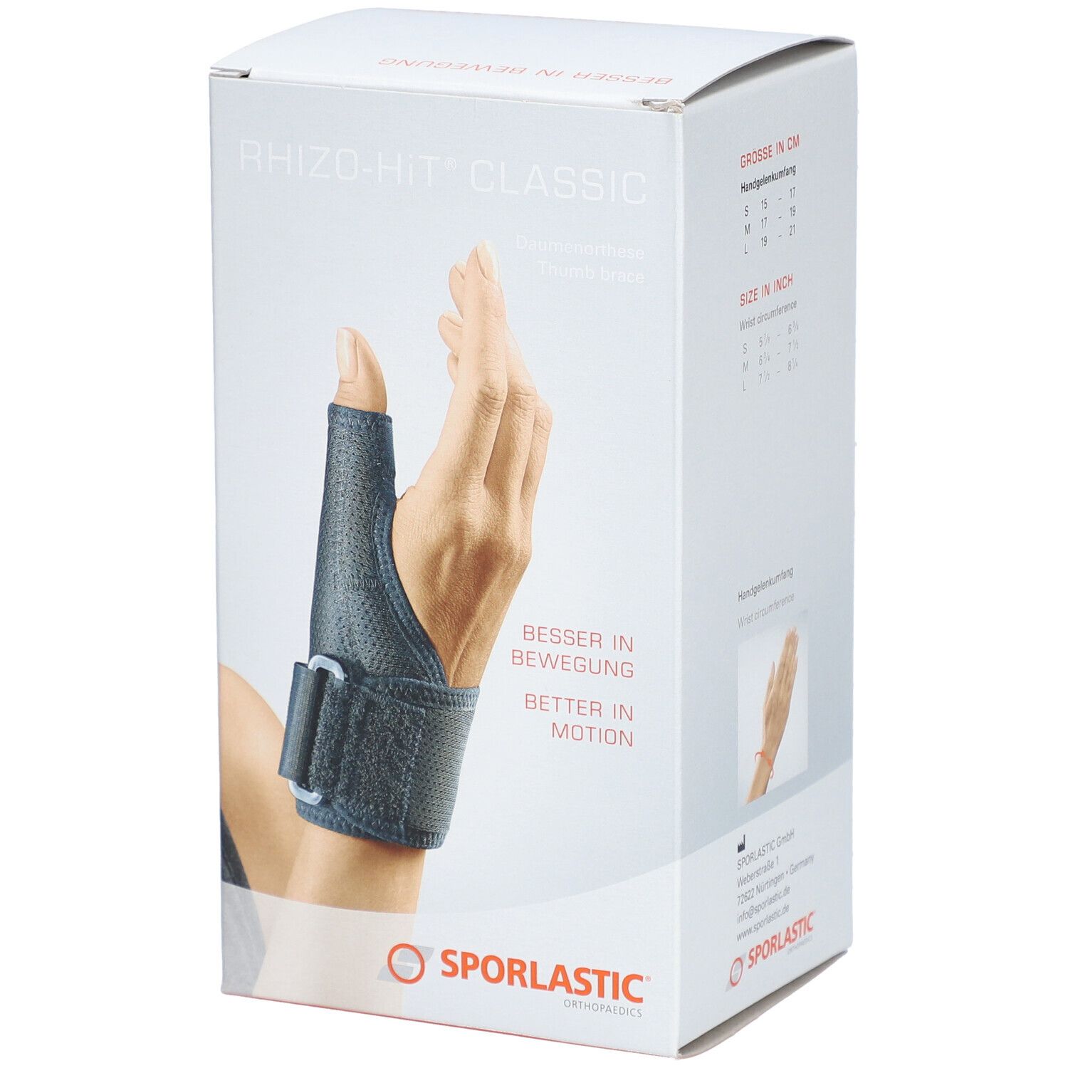 Sporlastic Rhizo-Hit® Classic 17 - 19 cm Noir
