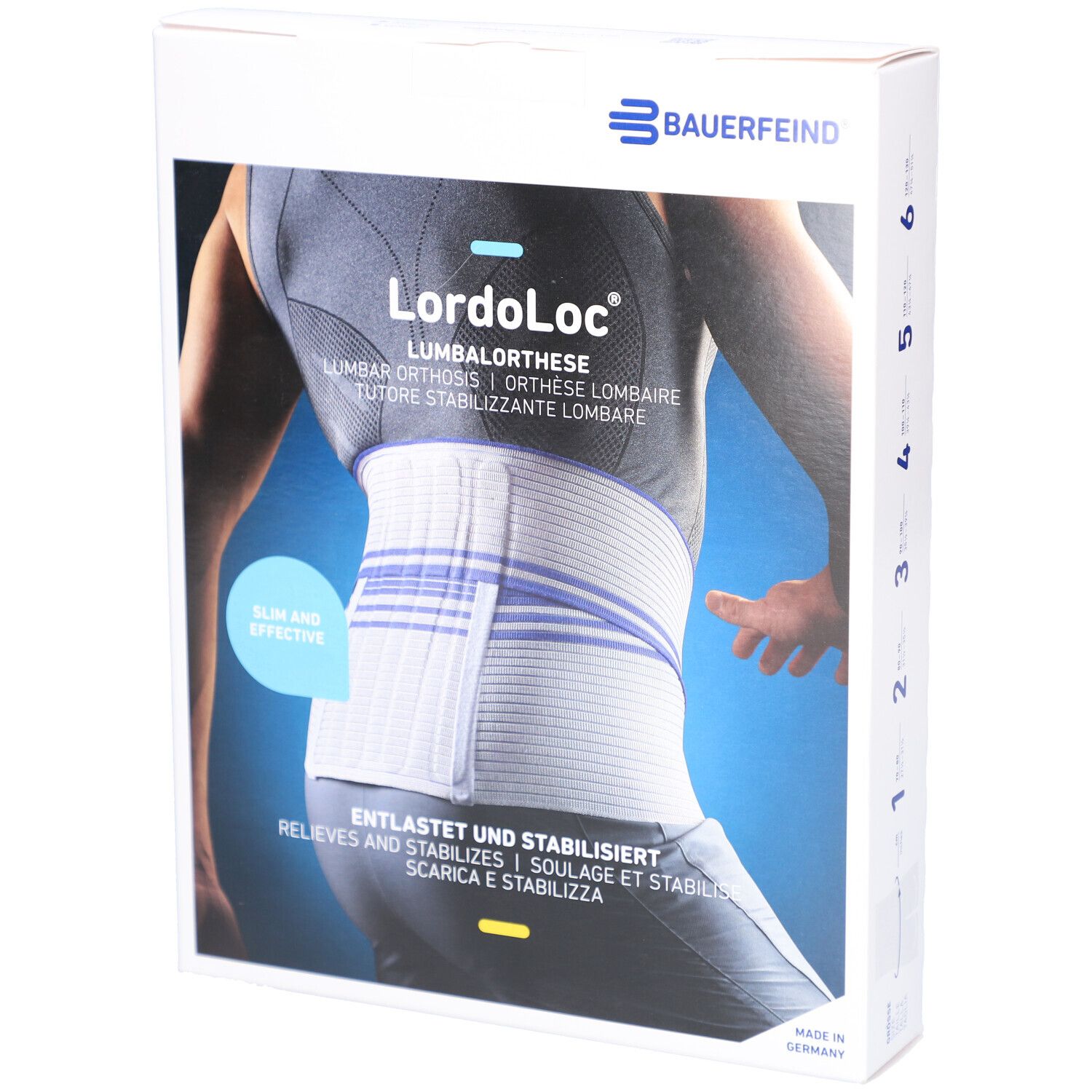 Bauerfeind Lordoloc® Lumbale Orthese Größe 2