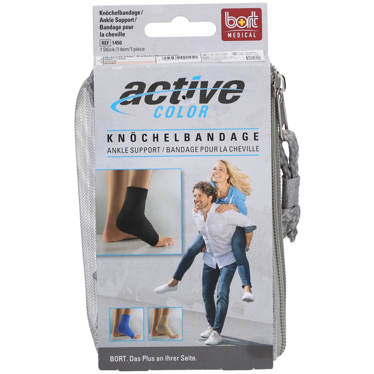 Bort ActiveColor® Knöchelbandage Gr. S haut