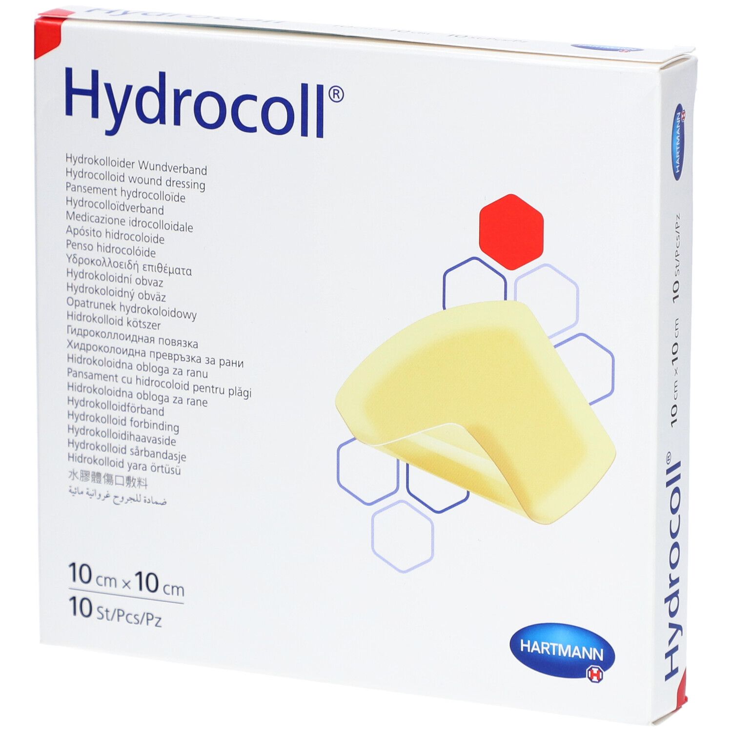 Hartmann Hydrocoll® Pansement hydrocolloïde 10 x 10 cm