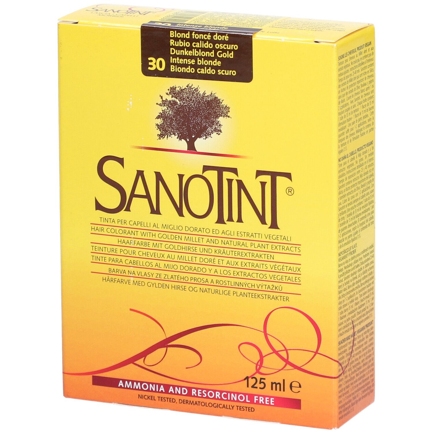 Sanotint® Teinture pour cheveux 30 Blond foncé doré