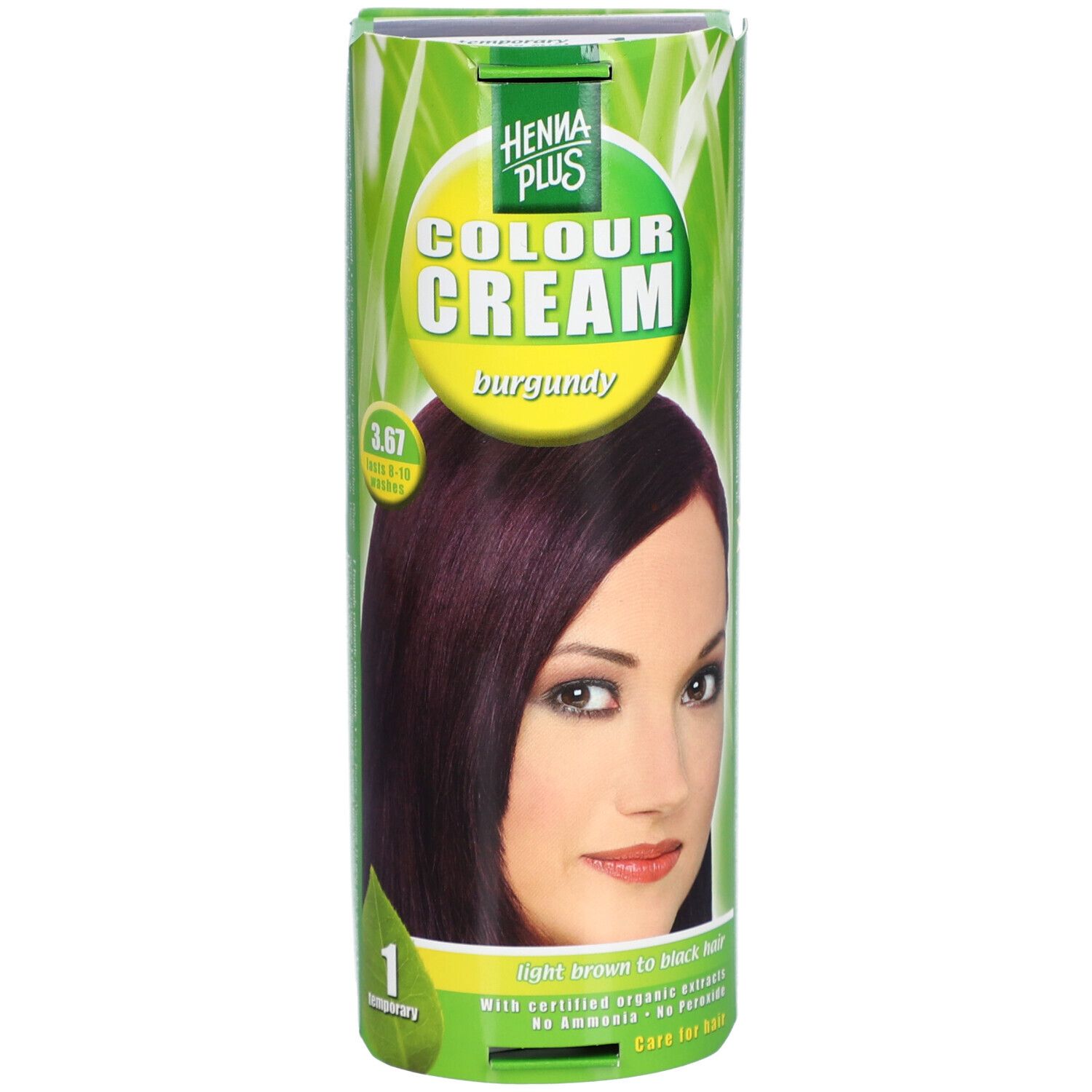 Henna Plus Colour Cream 3.67 burgund 60 ml
