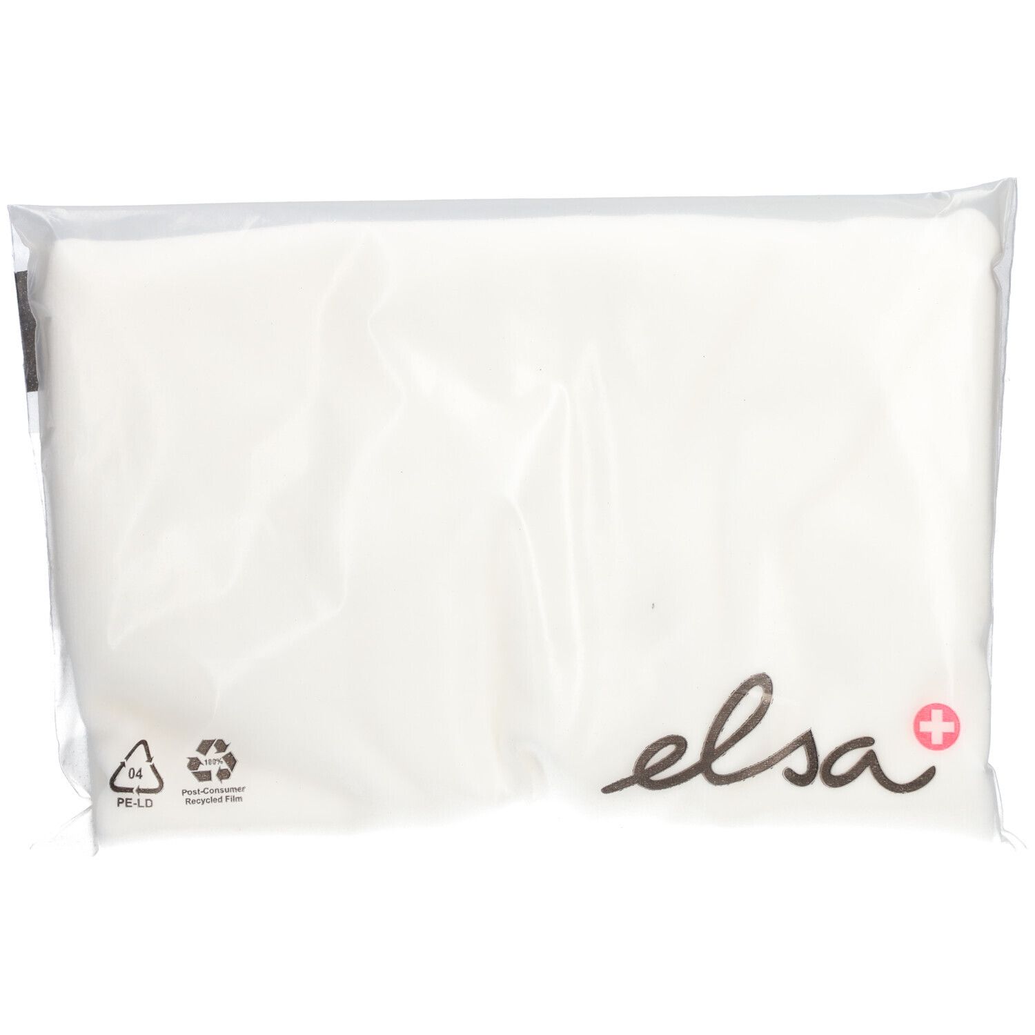Elsa Taie d'oreiller anatomique 50 x 11 cm velours Ecru